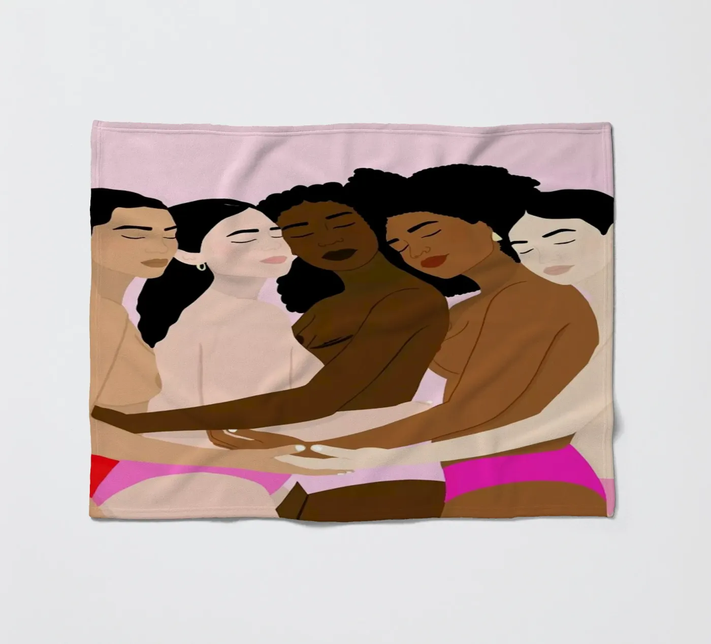 Unity Version 2 fleece blanket by Céleste Wallaert