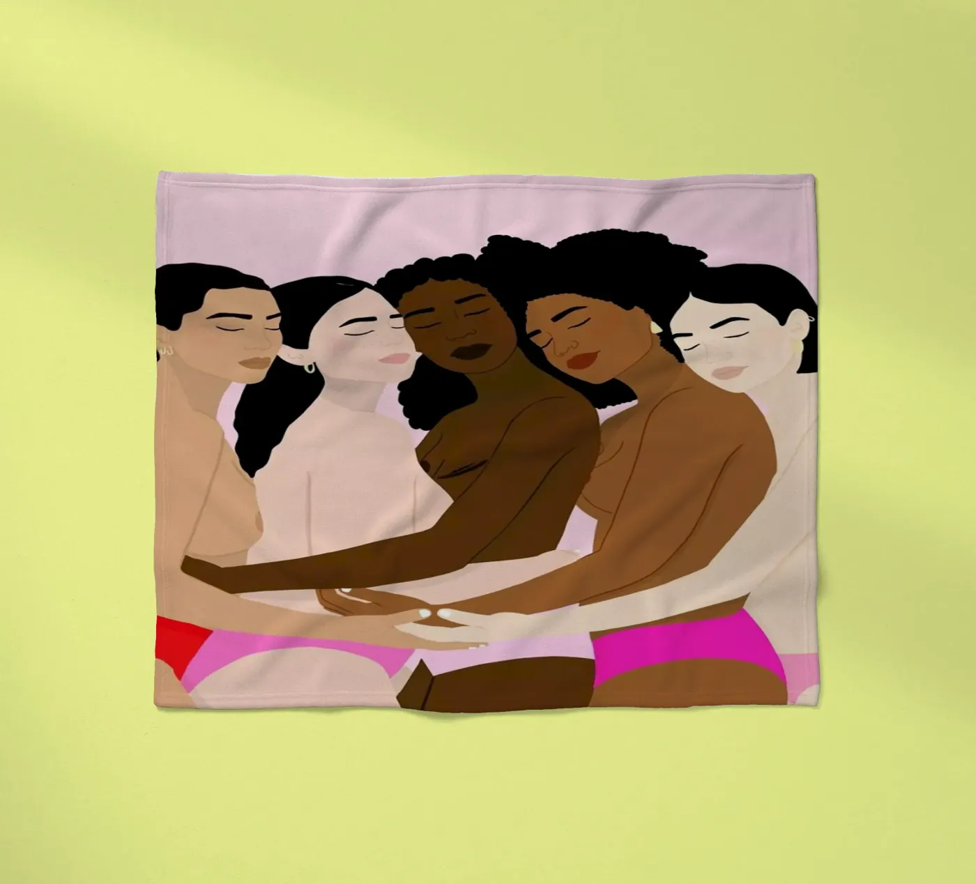 Unity Version 2 fleece blanket by Céleste Wallaert