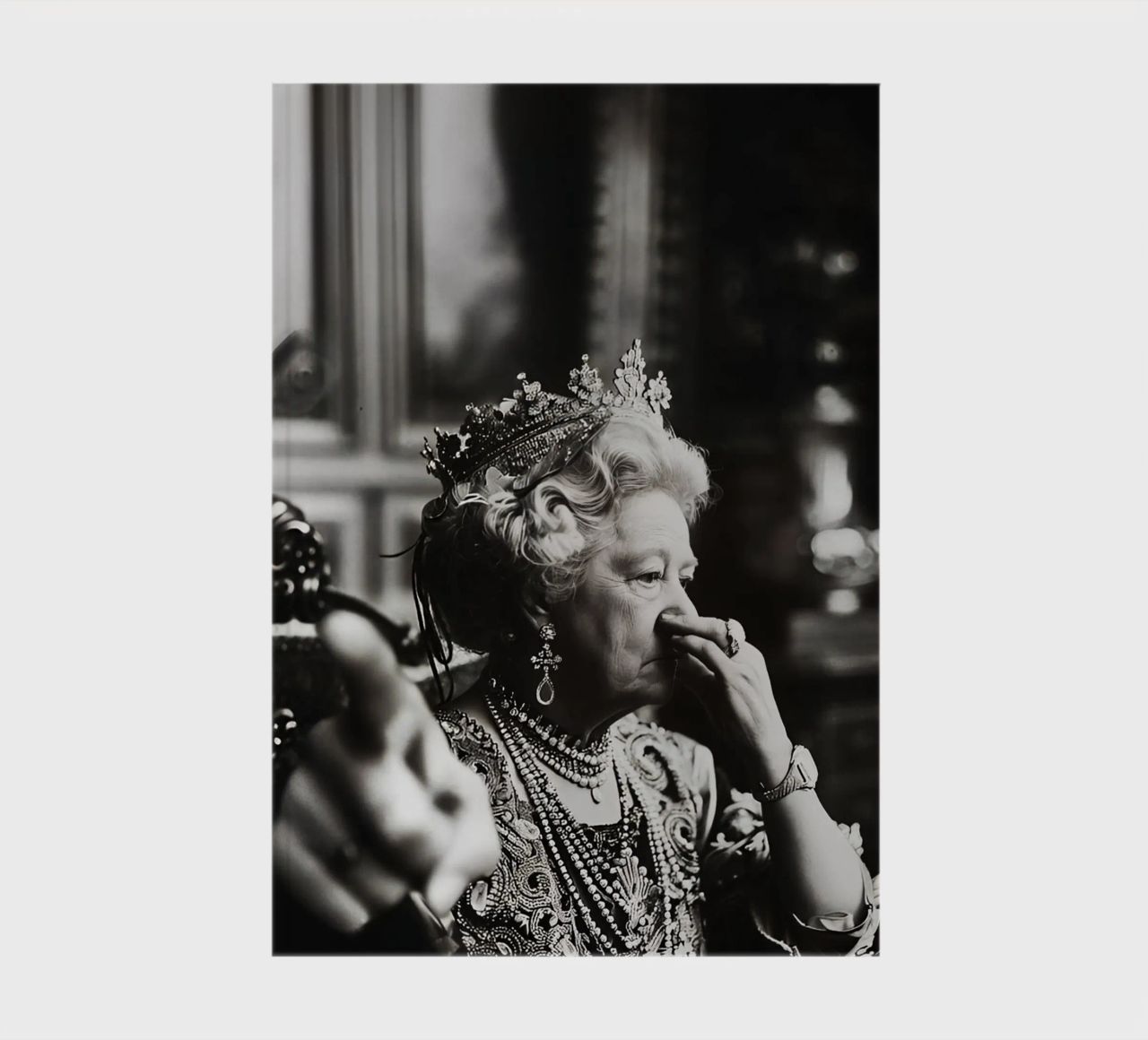 Funny Bathroom Vintage Queen Meme Art carnet de notes de kembangross
