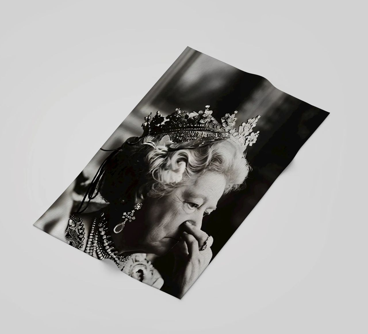 Funny Bathroom Vintage Queen Meme Art serviette de plage de kembangross