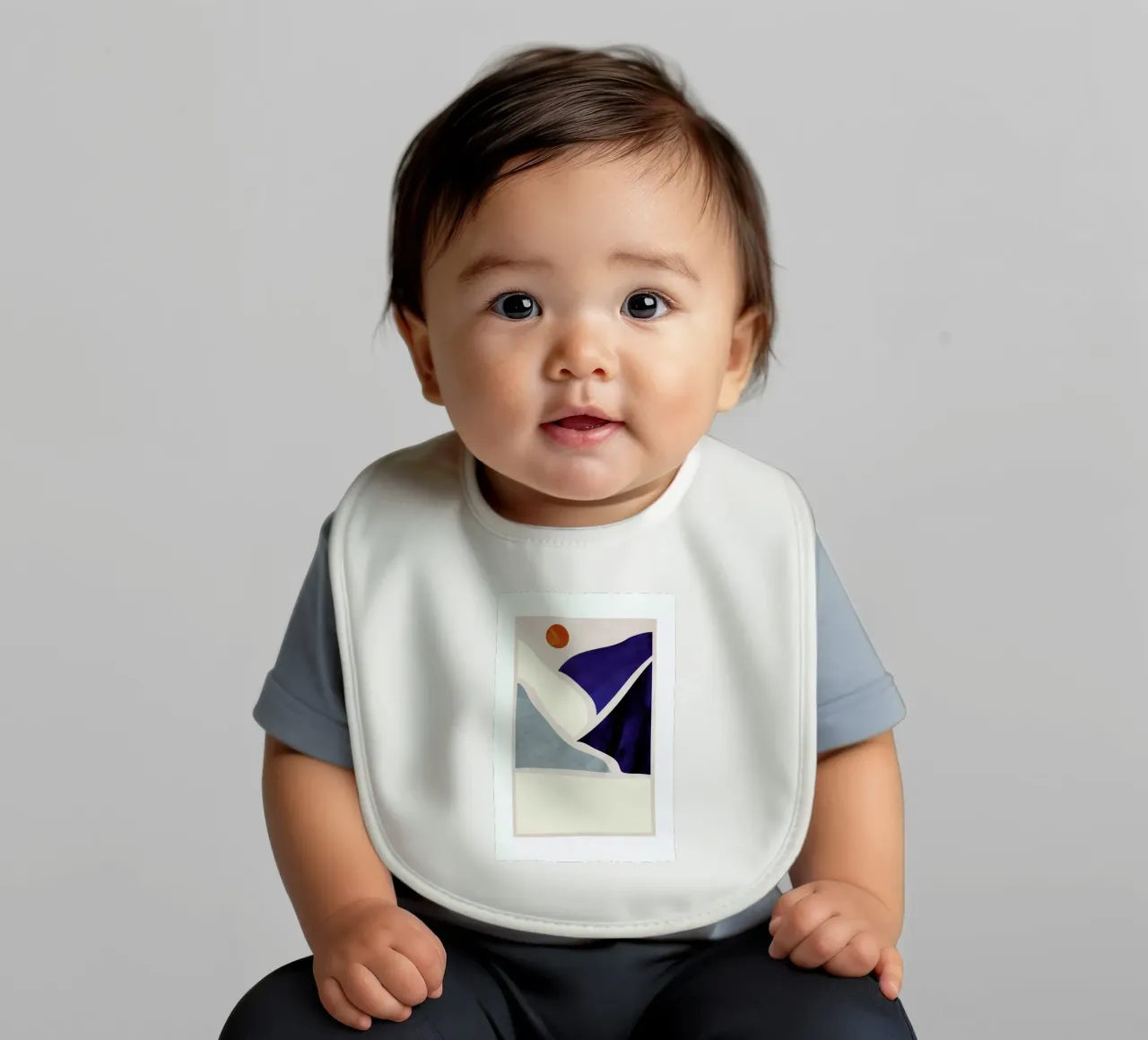 Collage Babylätzchen von Pure