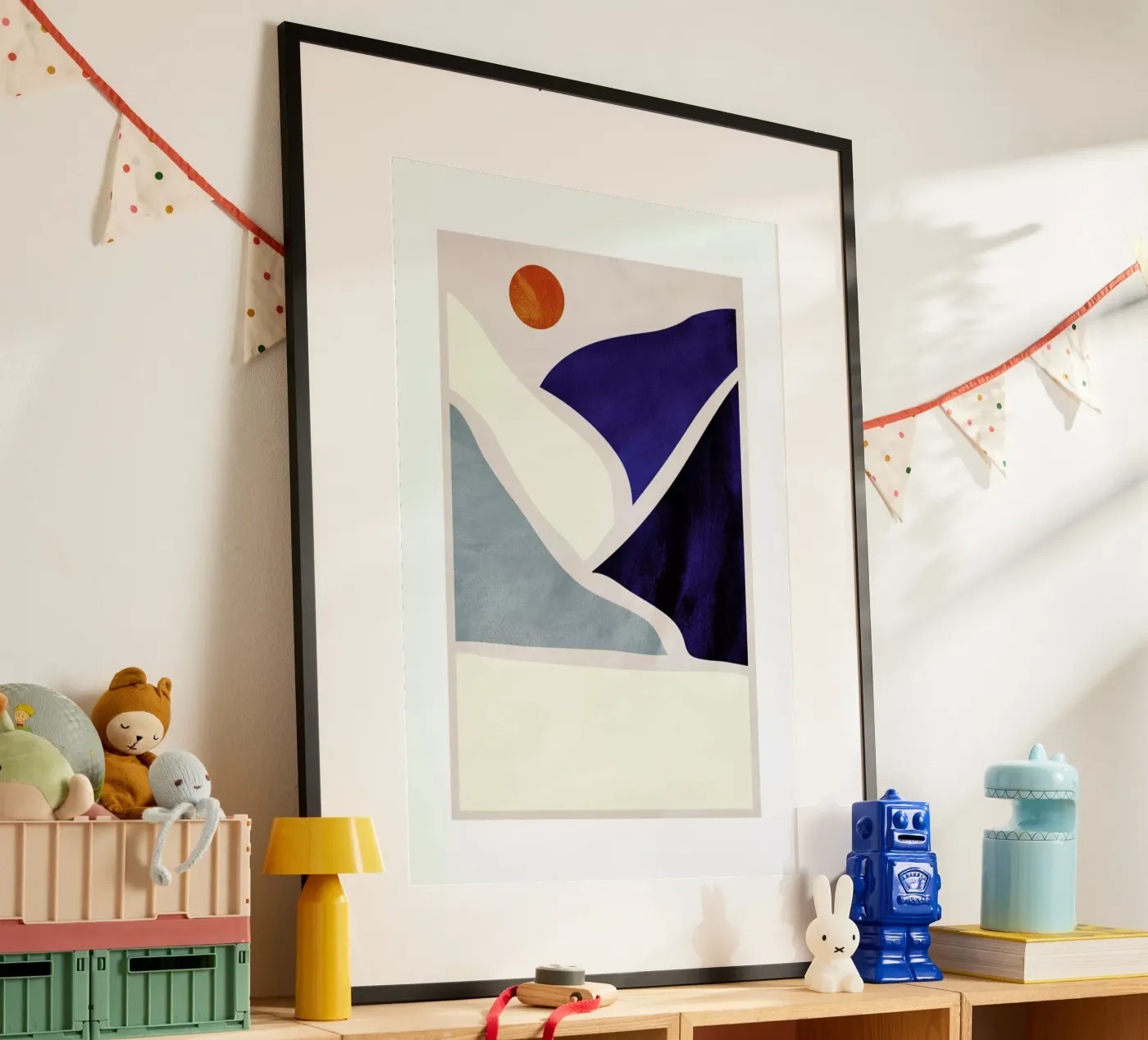 Collage poster van Pure