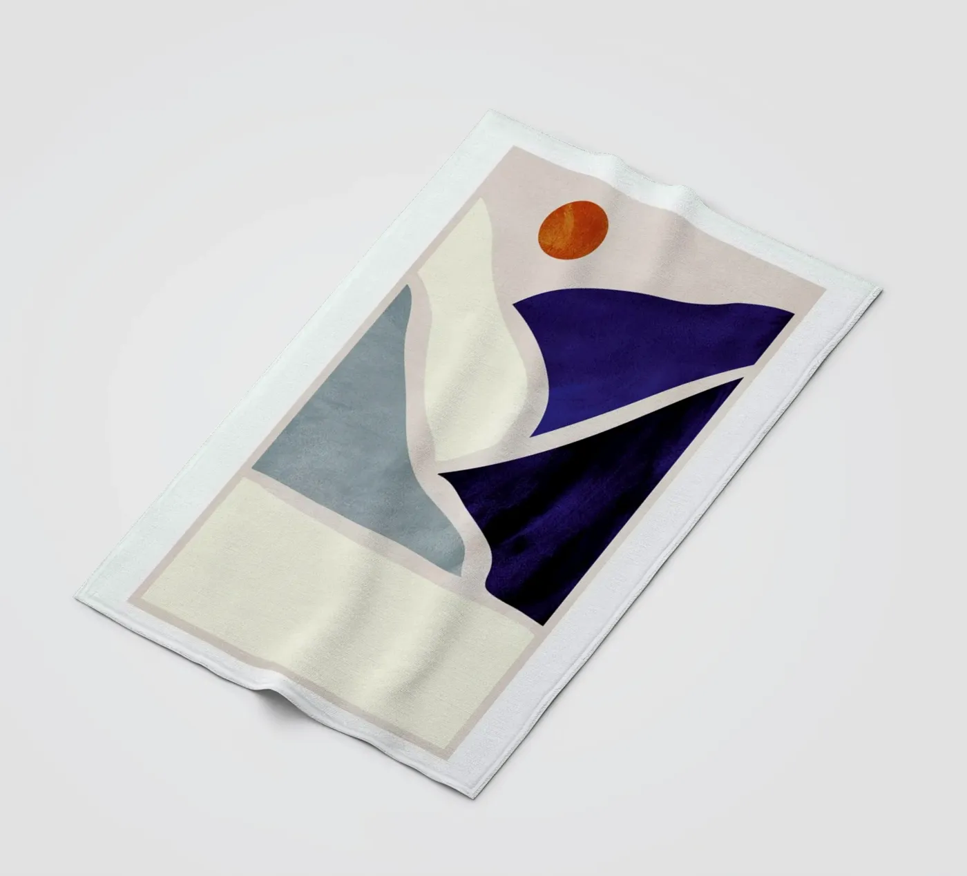 Collage Fleecedecke von Pure