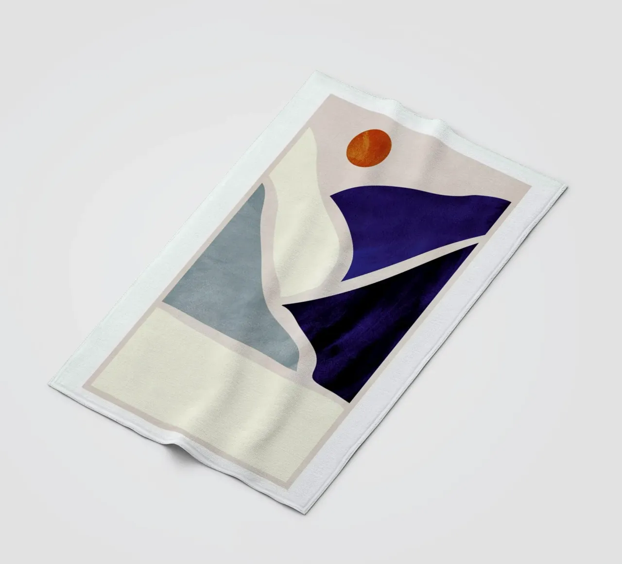 Collage Fleecedecke von Pure