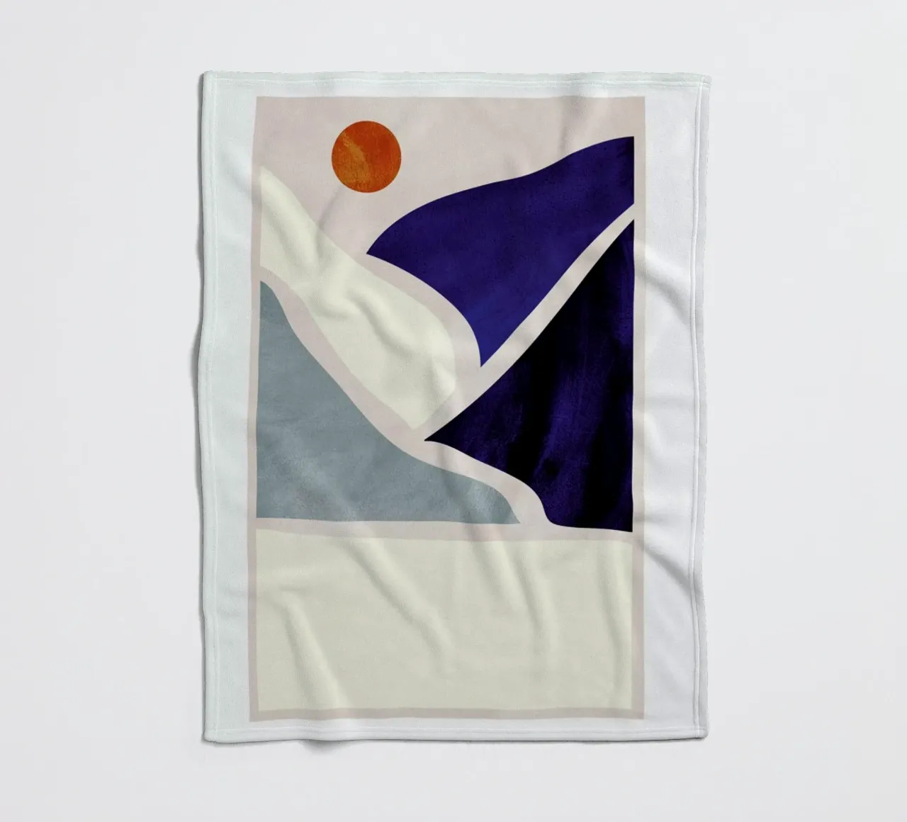 Collage Fleecedecke von Pure