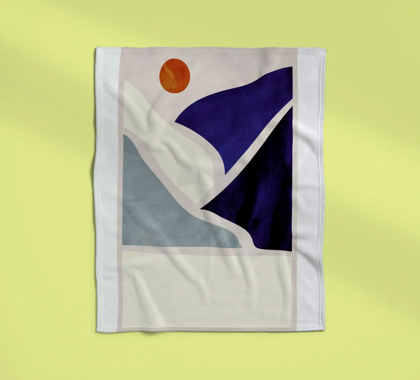 Collage Fleecedecke von Pure