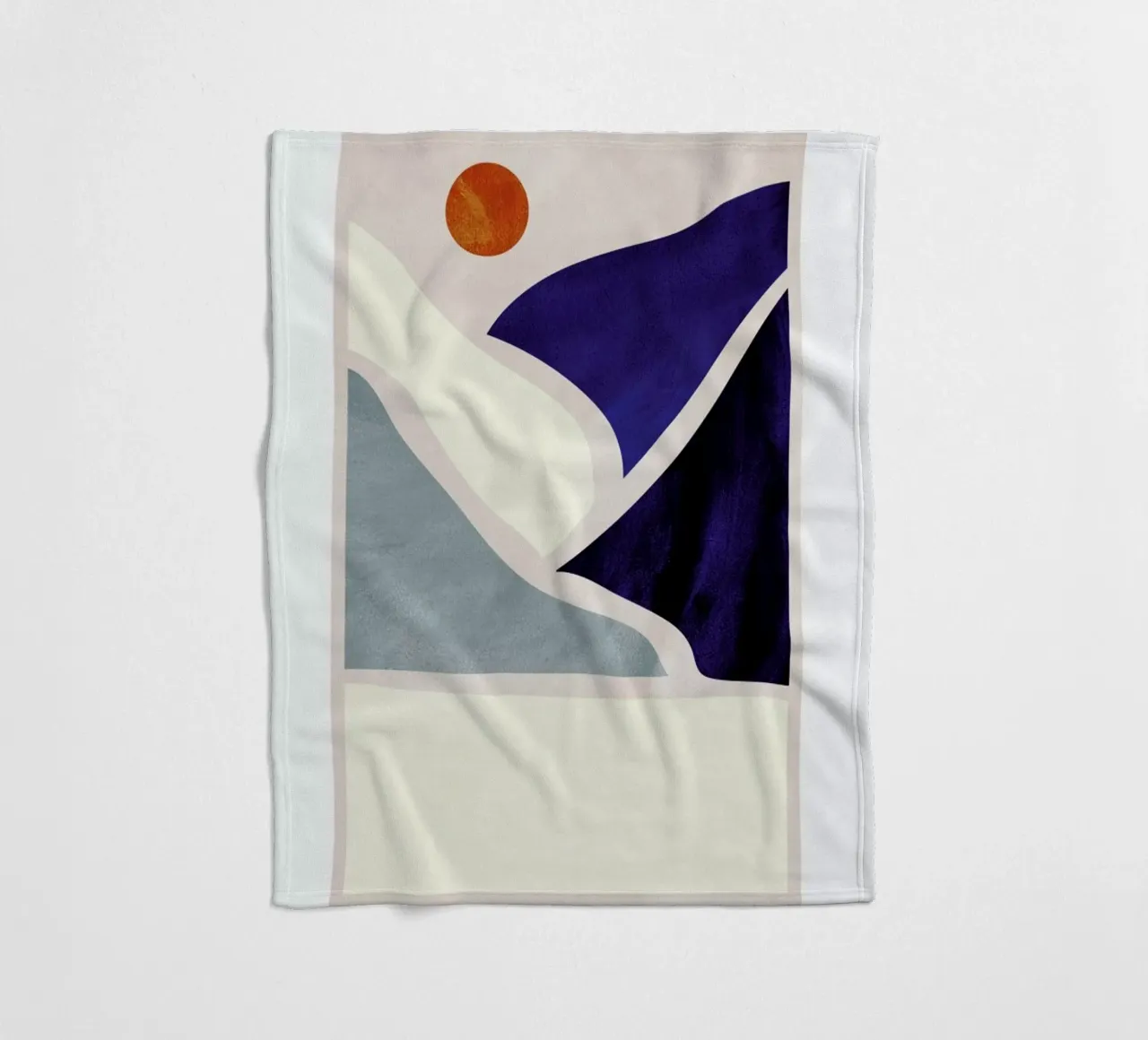 Collage Fleecedecke von Pure