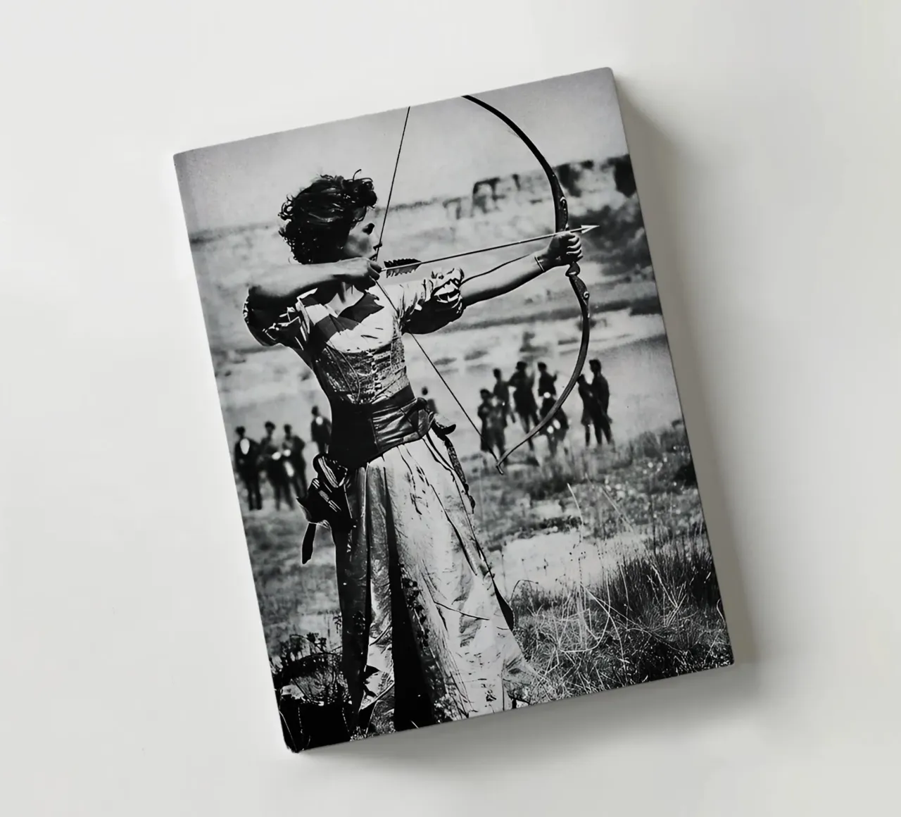 Tiro con l'arco femminile Arte vintage diario da kembangross