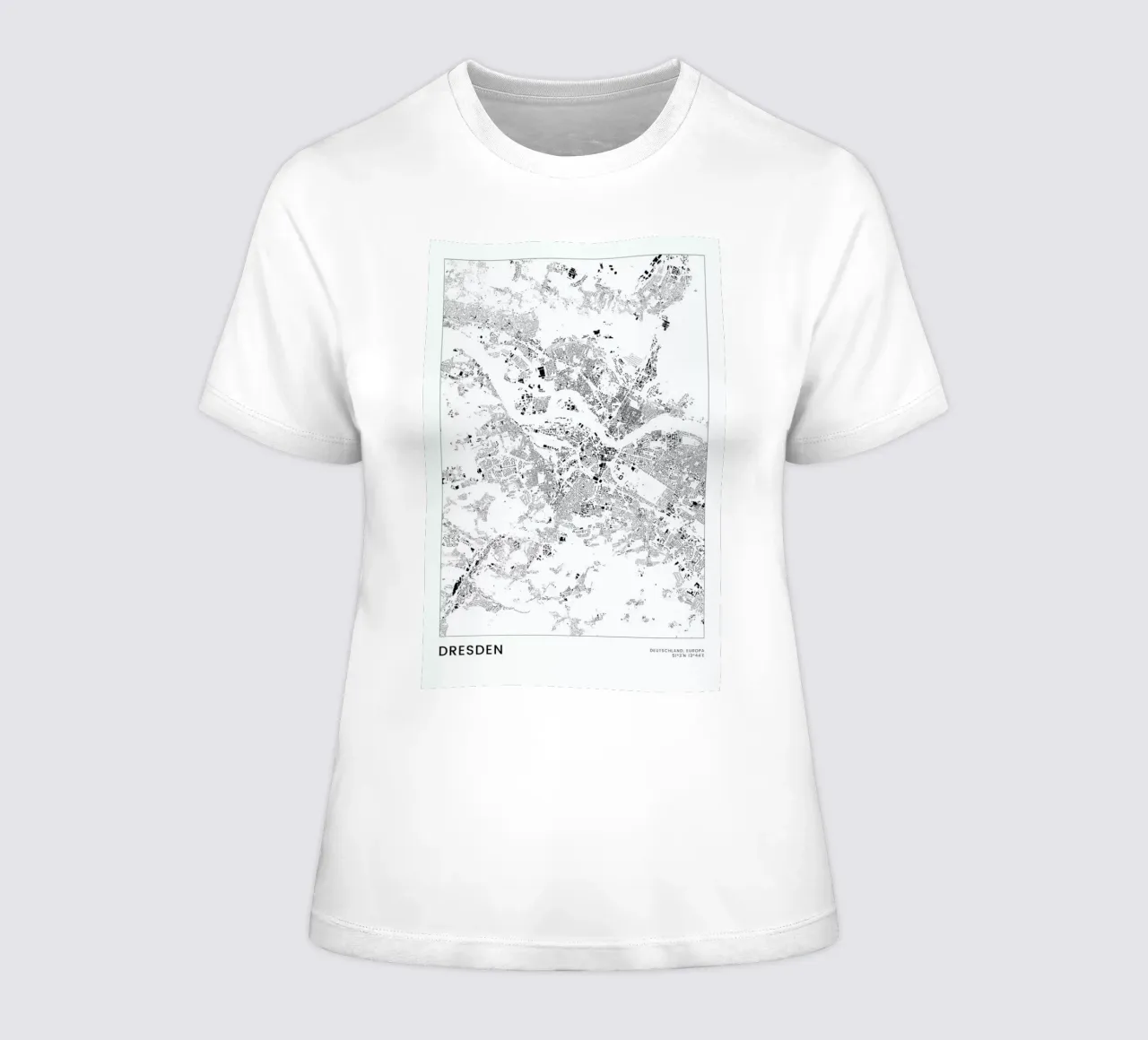 Dresden camiseta de mujer de The Cartography Collection