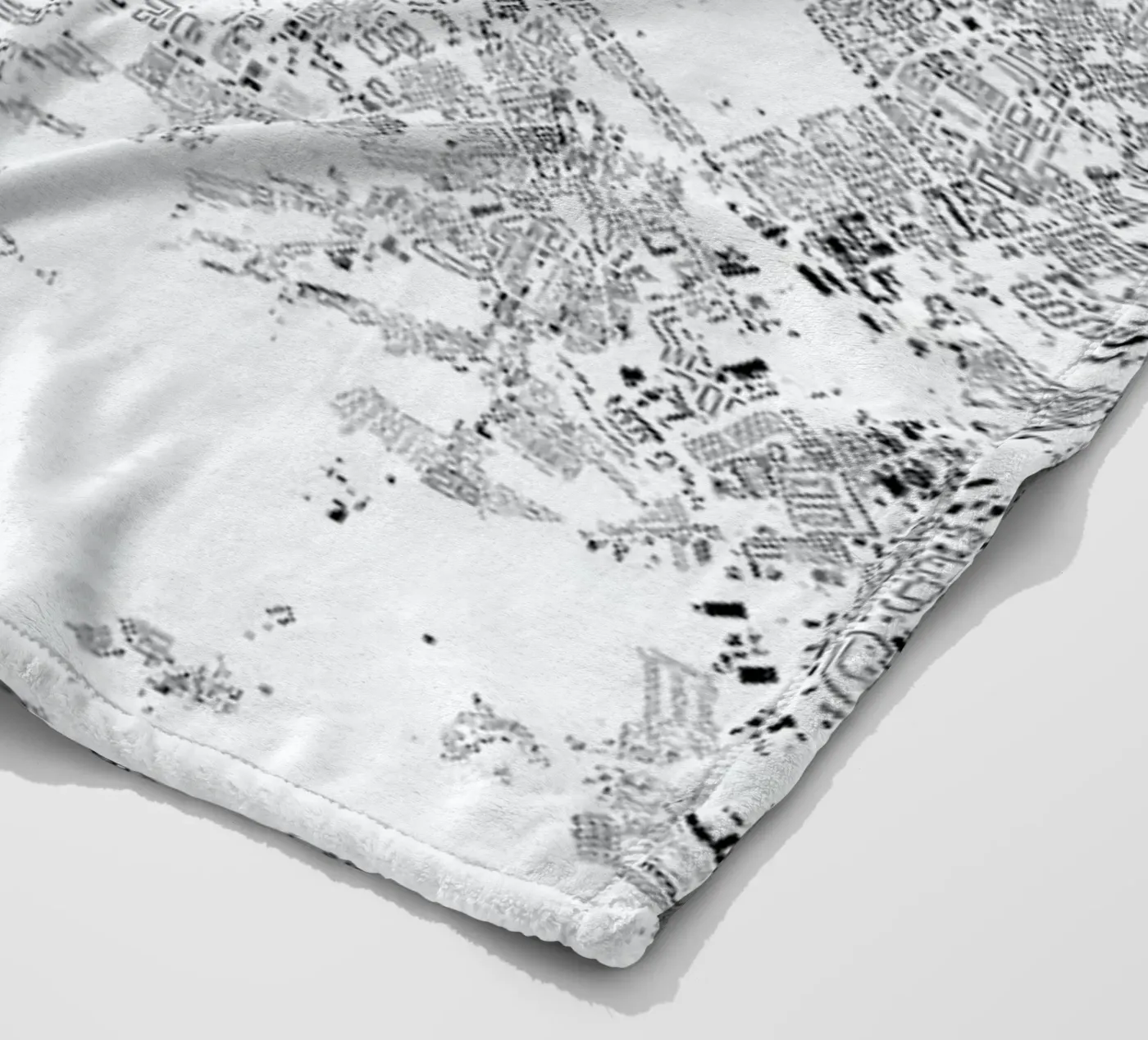 Dresden Fleecedecke von The Cartography Collection