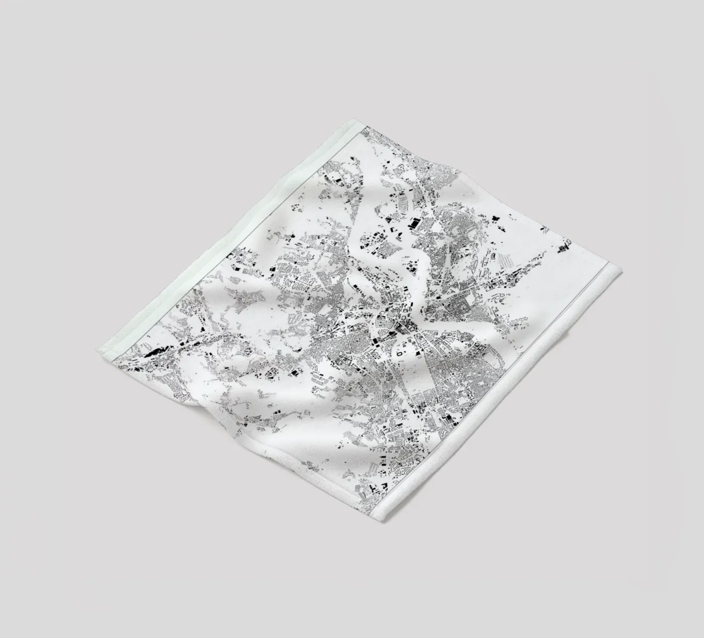 Dresden Fleecedecke von The Cartography Collection