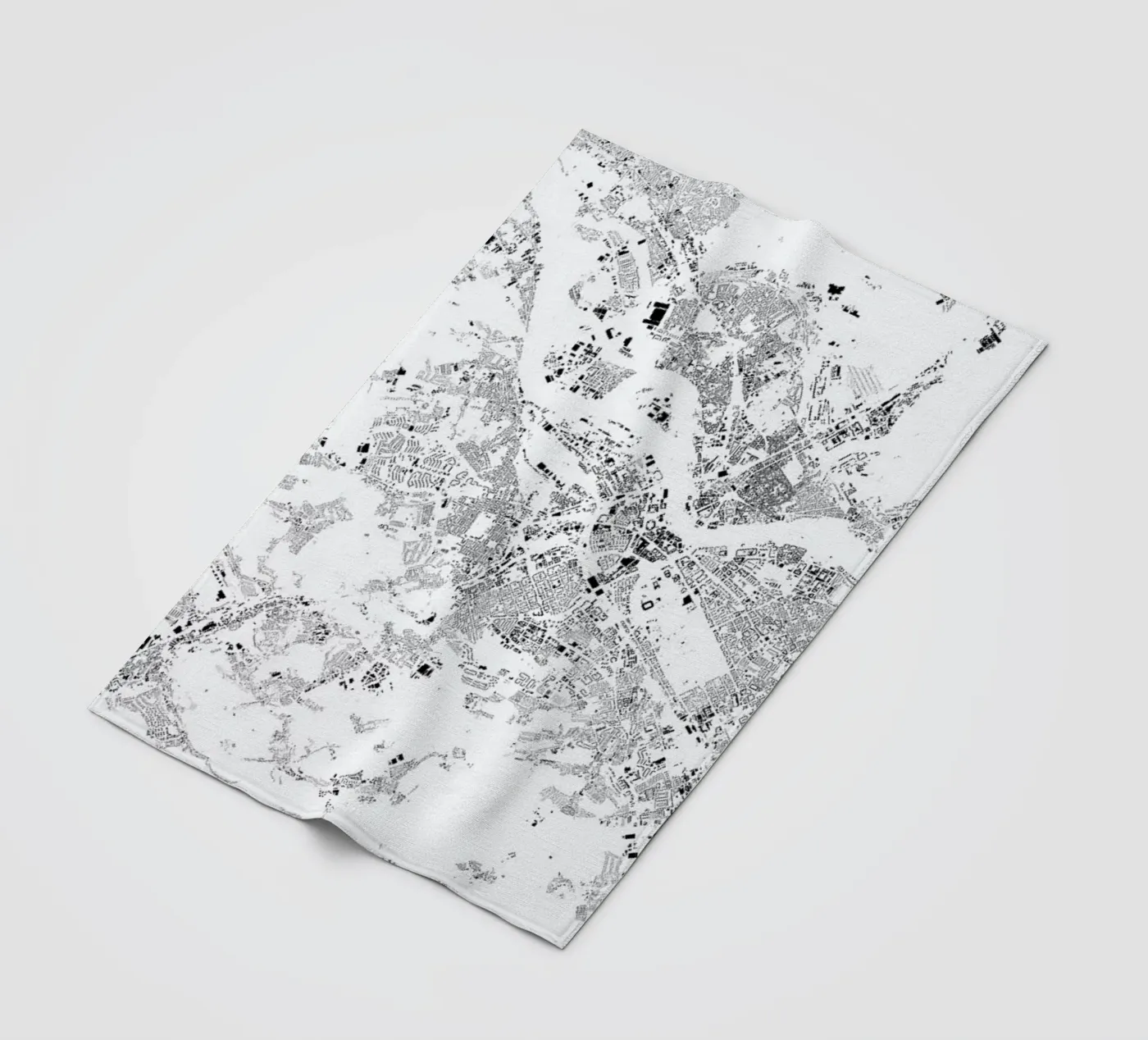 Dresden Fleecedecke von The Cartography Collection