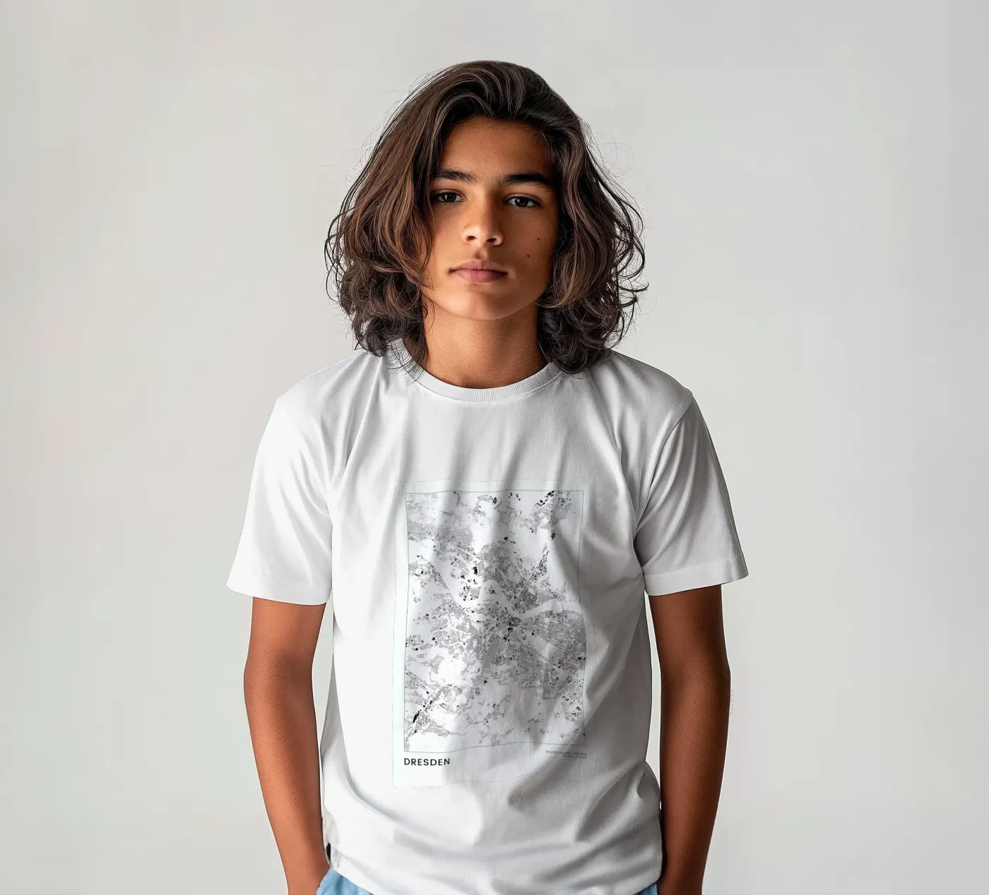 Dresden t-shirt bambini da The Cartography Collection