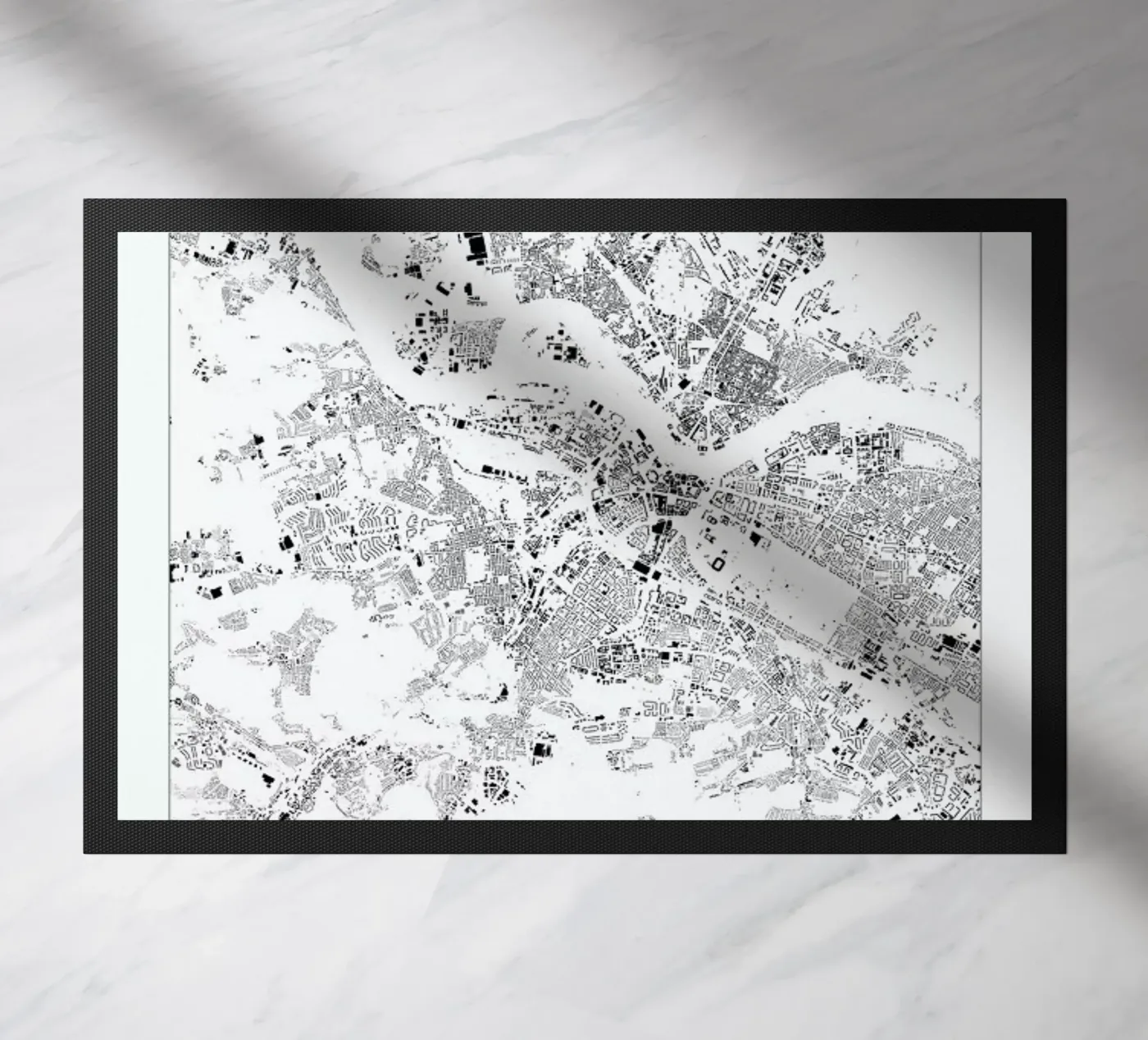 Dresden doormat by The Cartography Collection