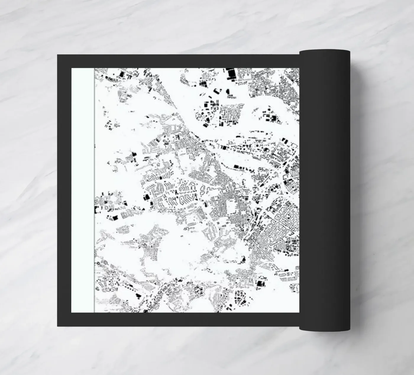 Dresden doormat by The Cartography Collection