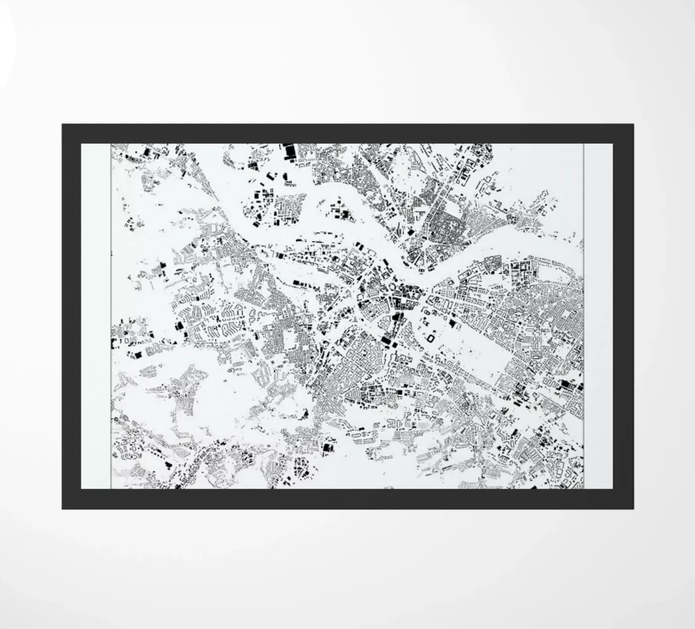 Dresden doormat by The Cartography Collection