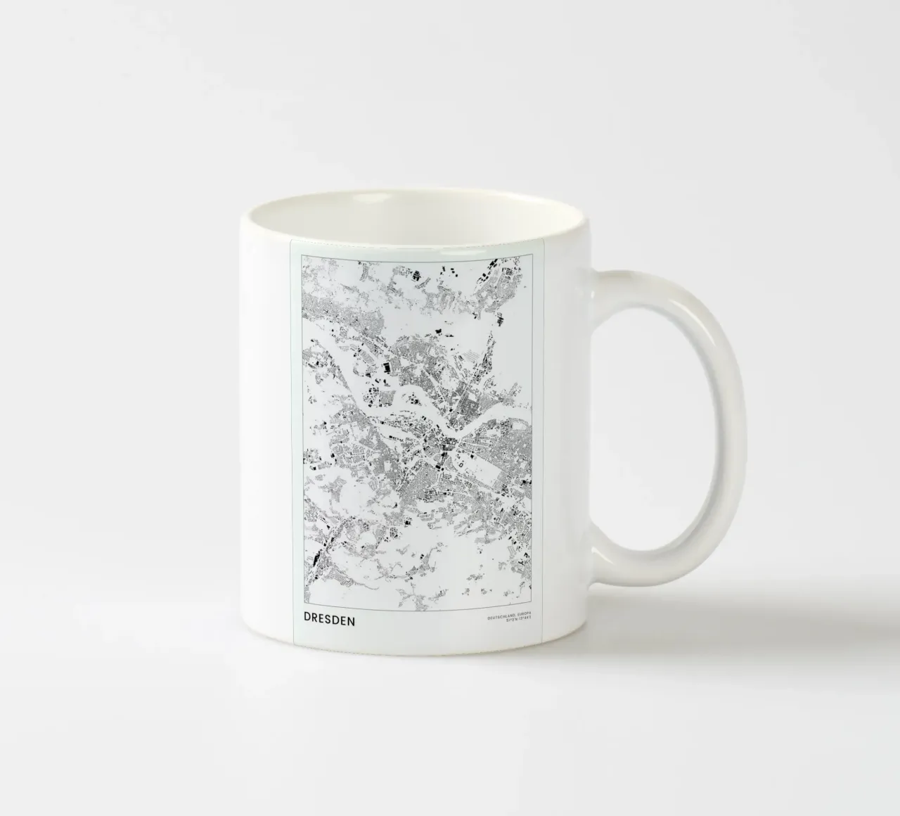 Dresden tazza in ceramica da The Cartography Collection