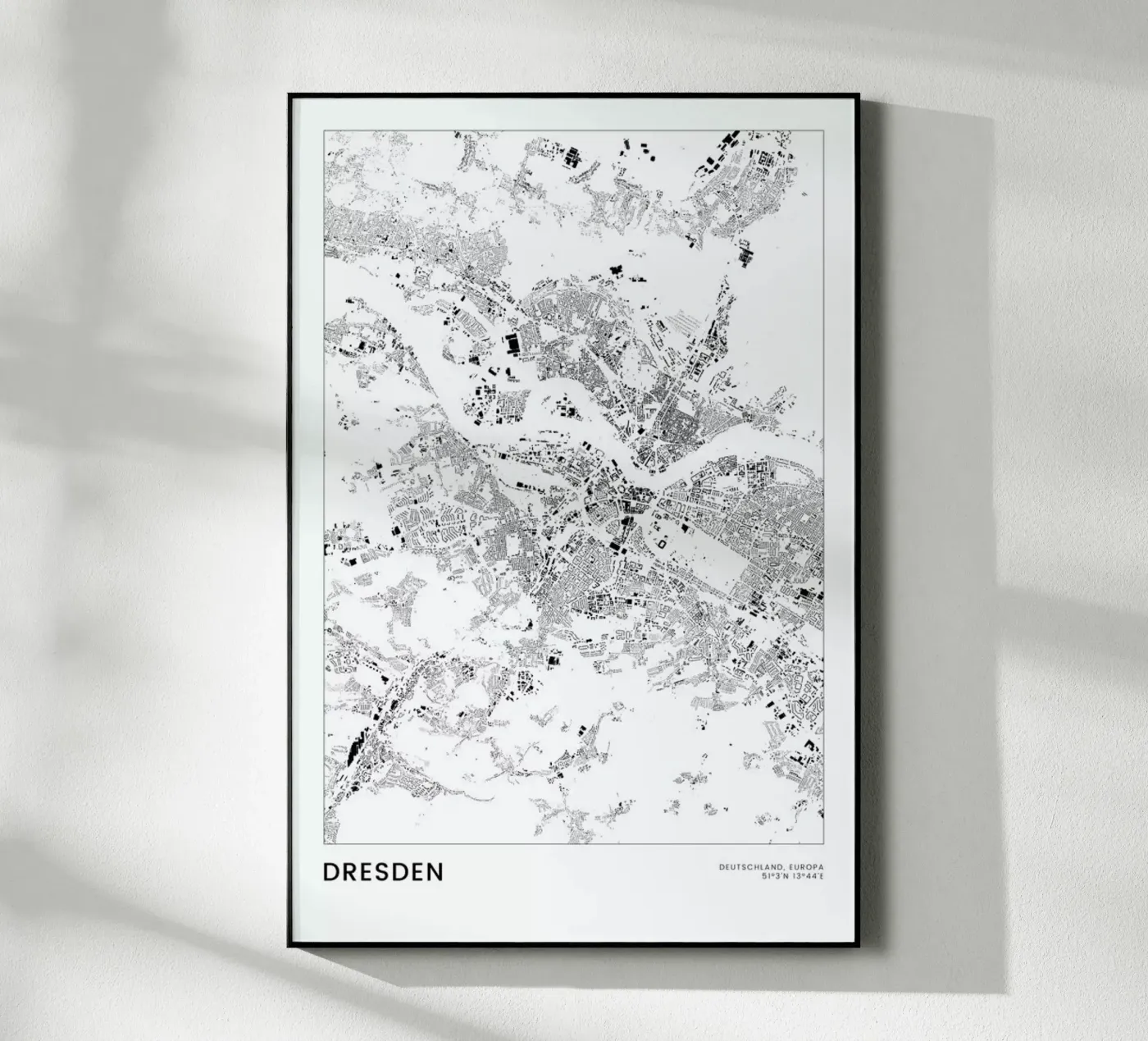 Dresden plexiglass da The Cartography Collection