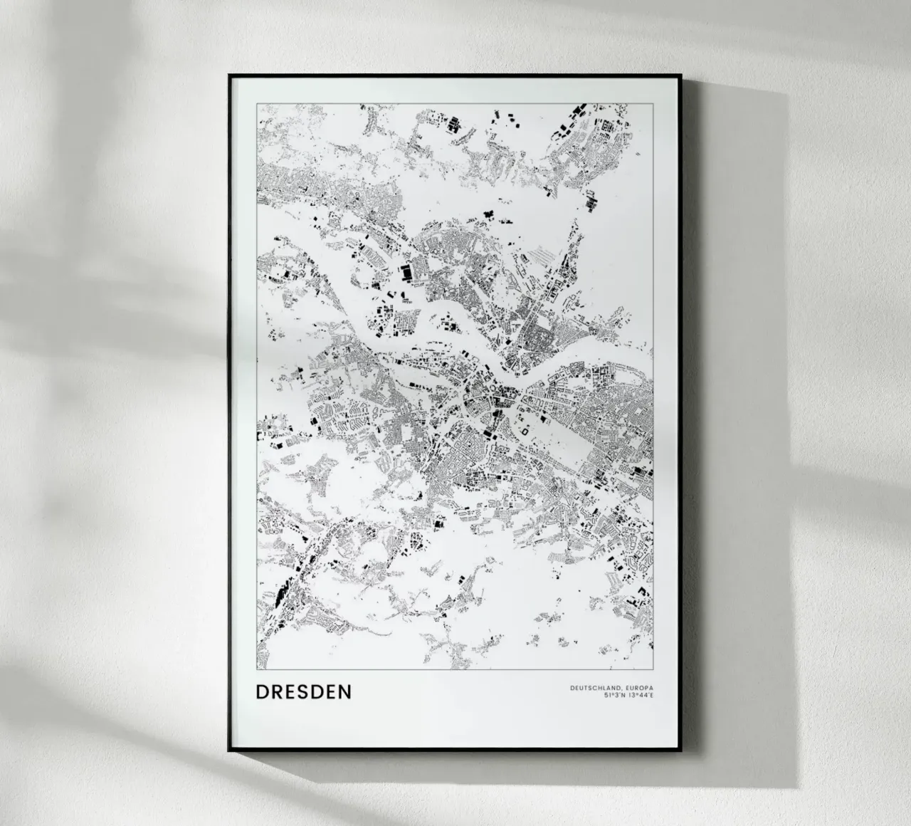 Dresden plexiglass da The Cartography Collection