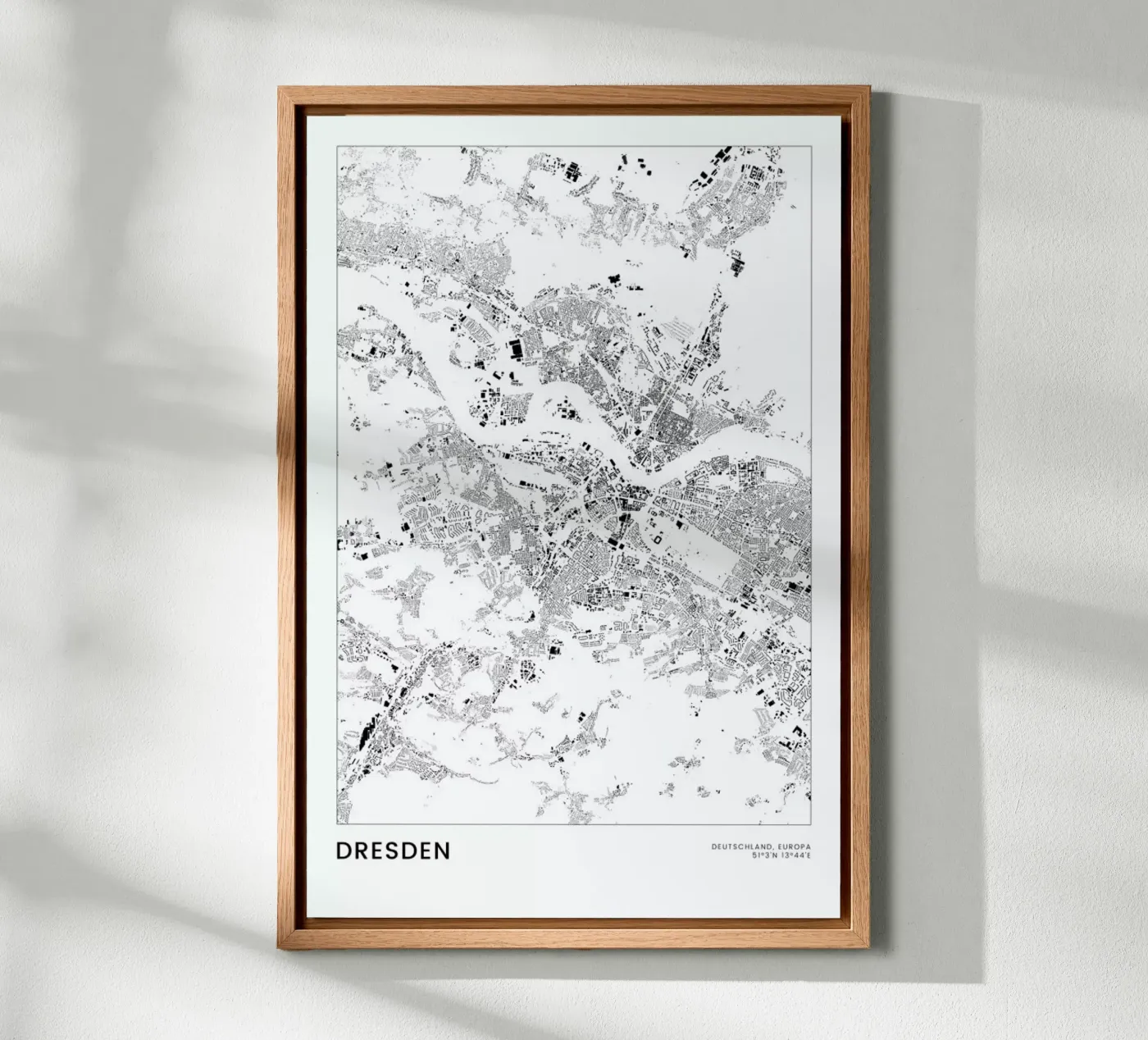 Dresden tela da The Cartography Collection