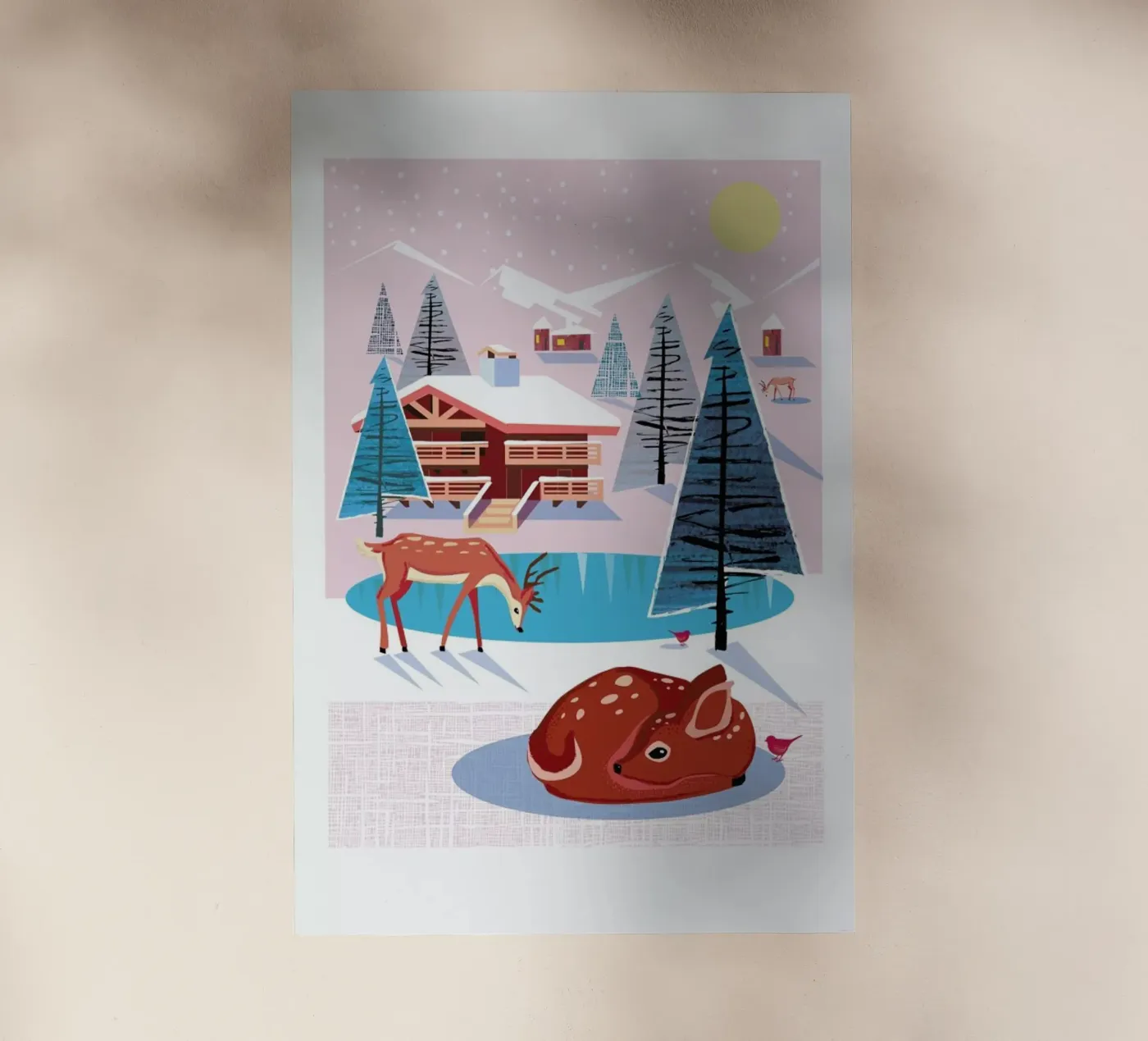 Deer pellicola backlit da Rocket68