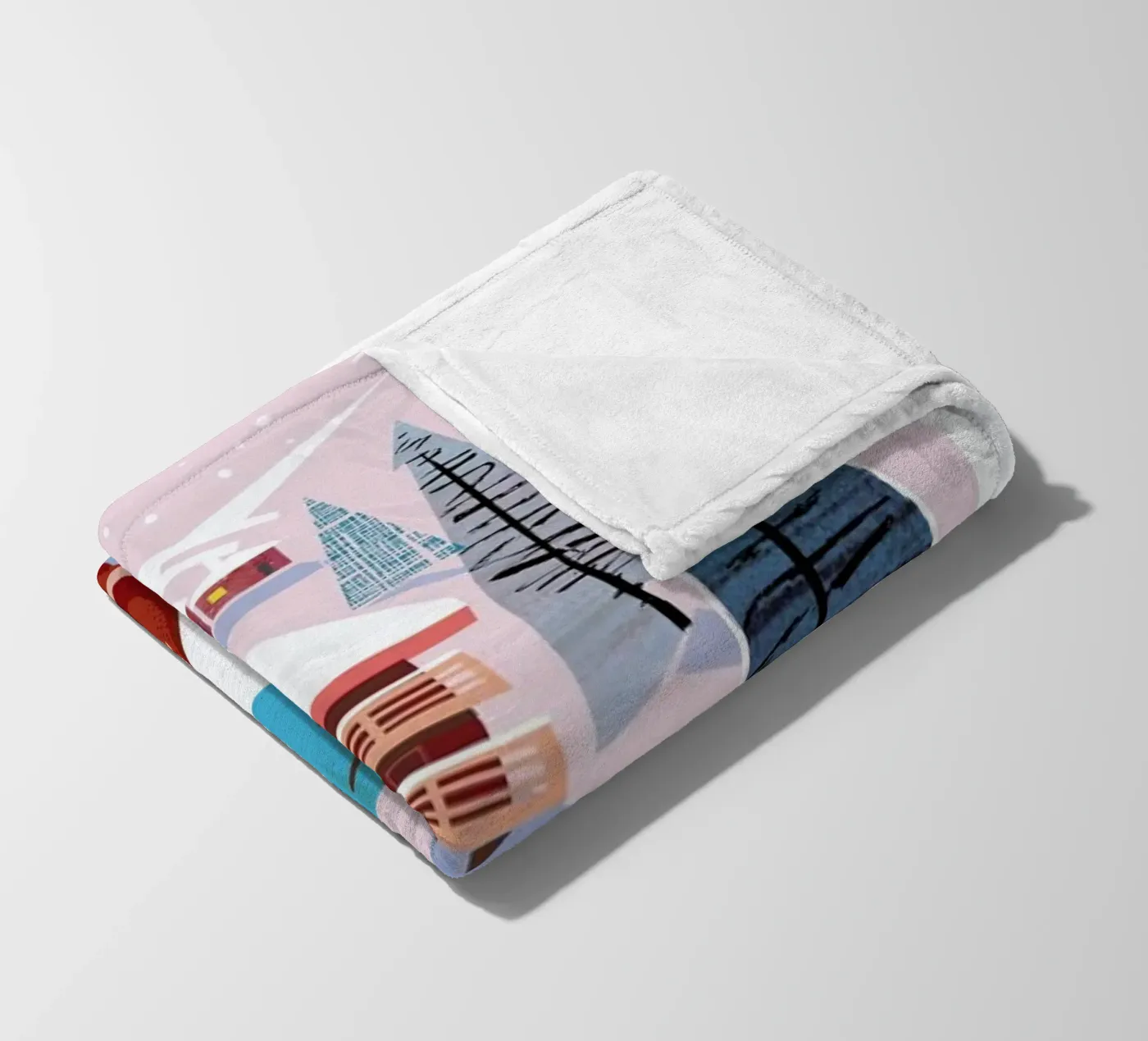 Deer Fleecedecke von Rocket68