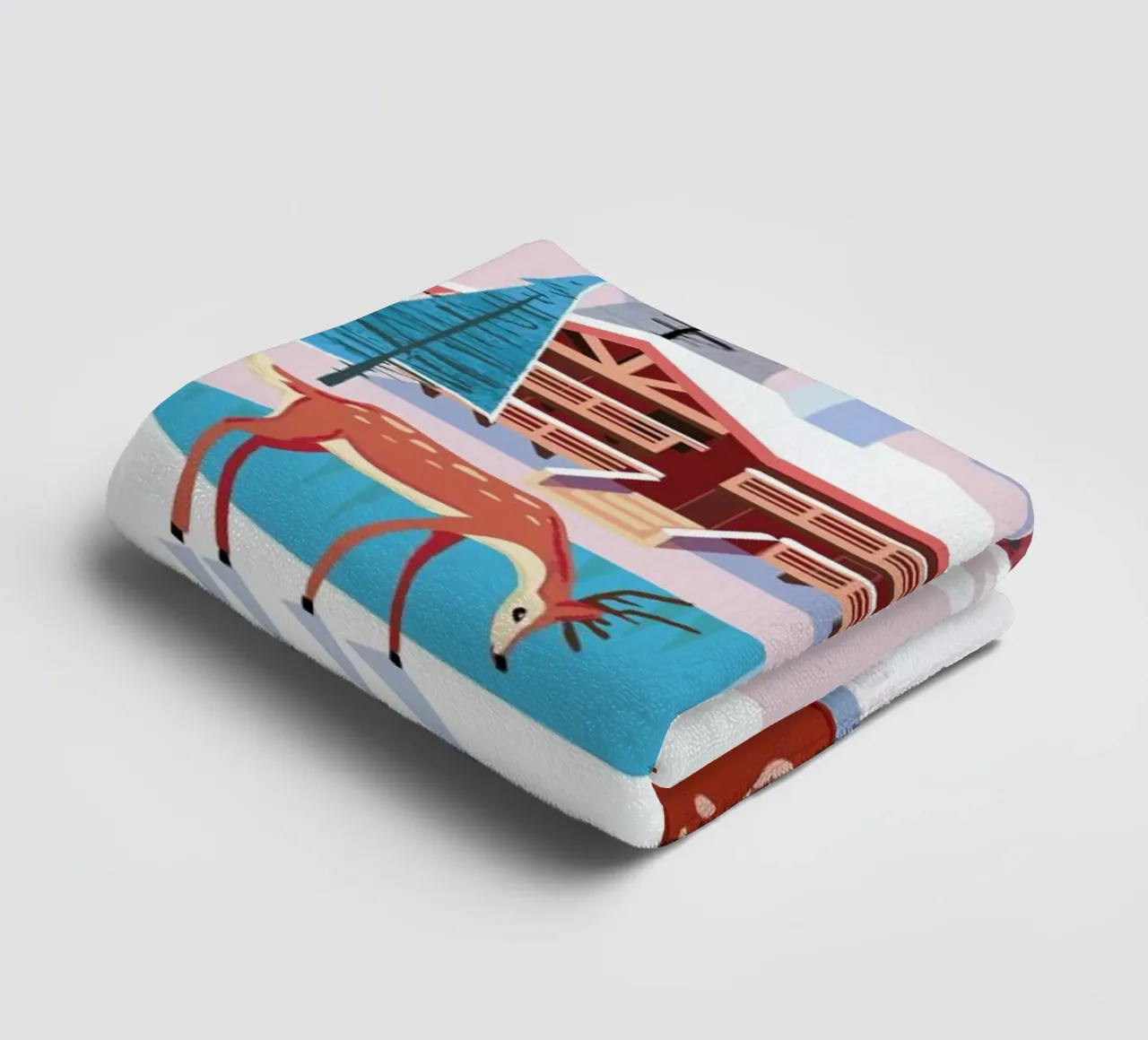 Deer asciugamano da bagno da Rocket68