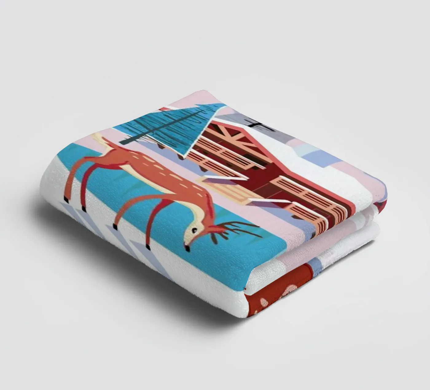 Deer badhanddoek van Rocket68