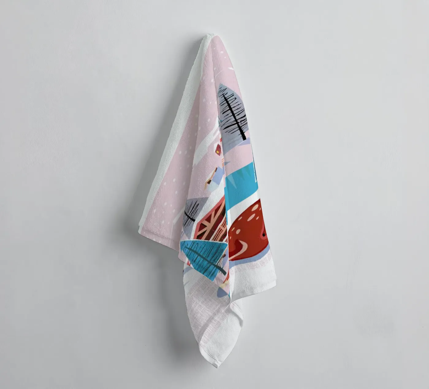 Deer badhanddoek van Rocket68