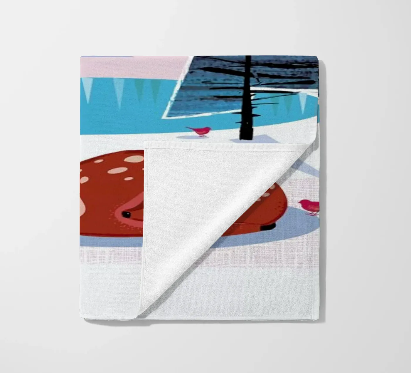 Deer strandhanddoek van Rocket68