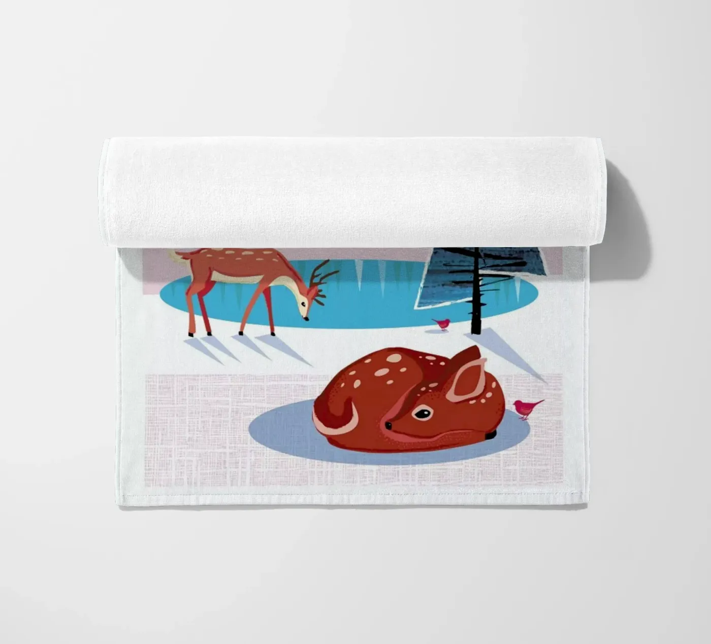 Deer strandhanddoek van Rocket68