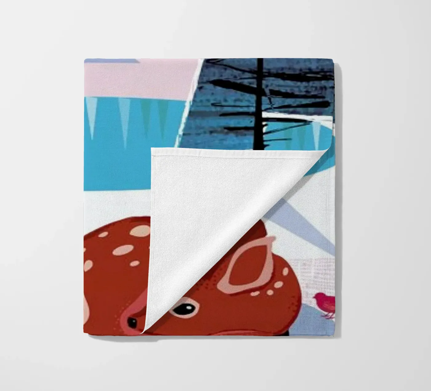 Deer strandhanddoek van Rocket68