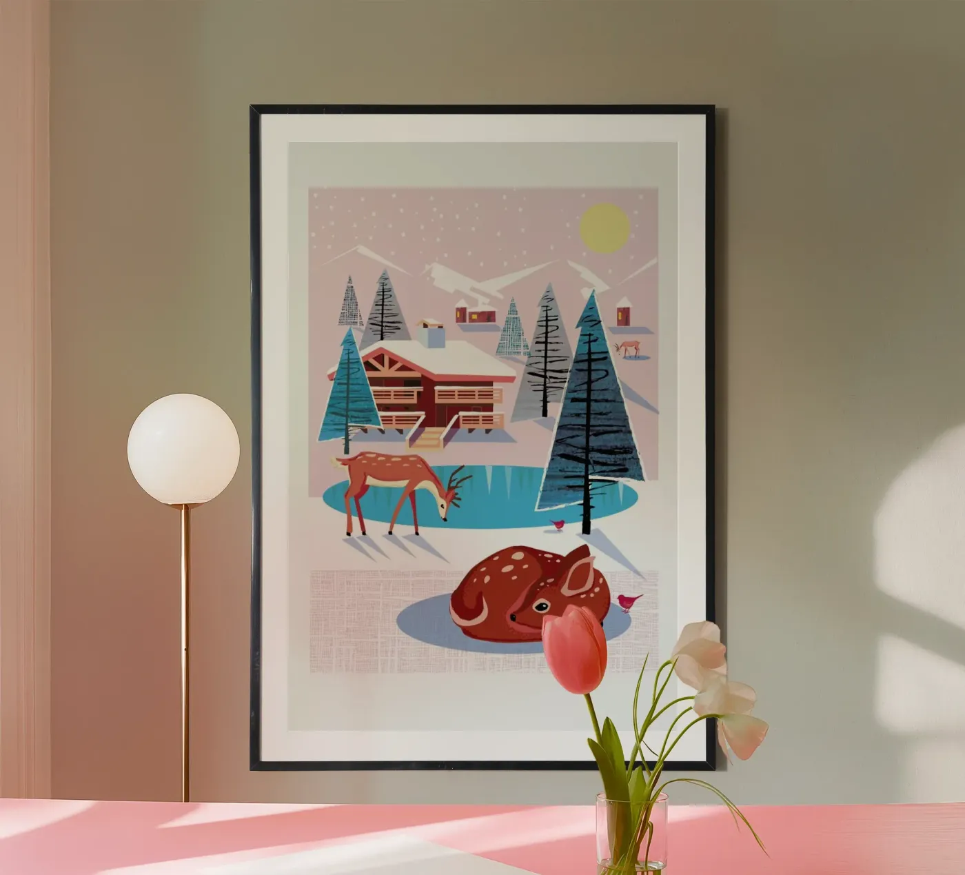 Deer poster da Rocket68