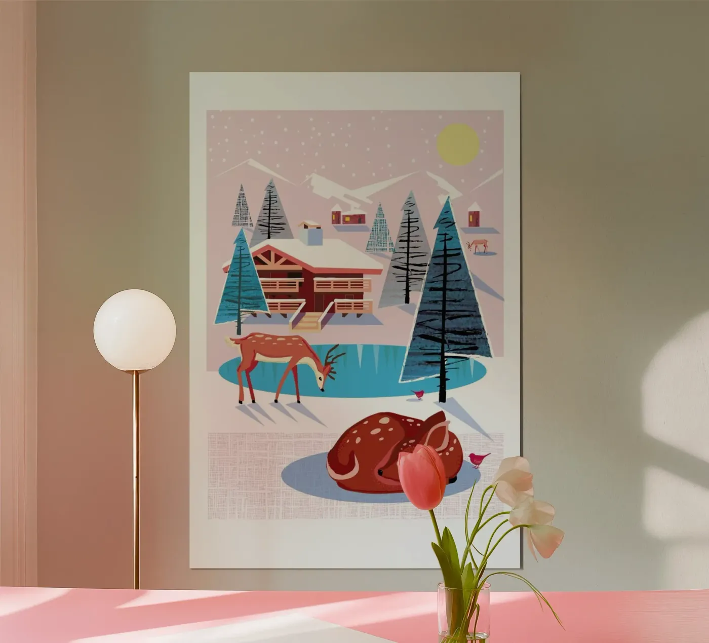 Deer poster da Rocket68