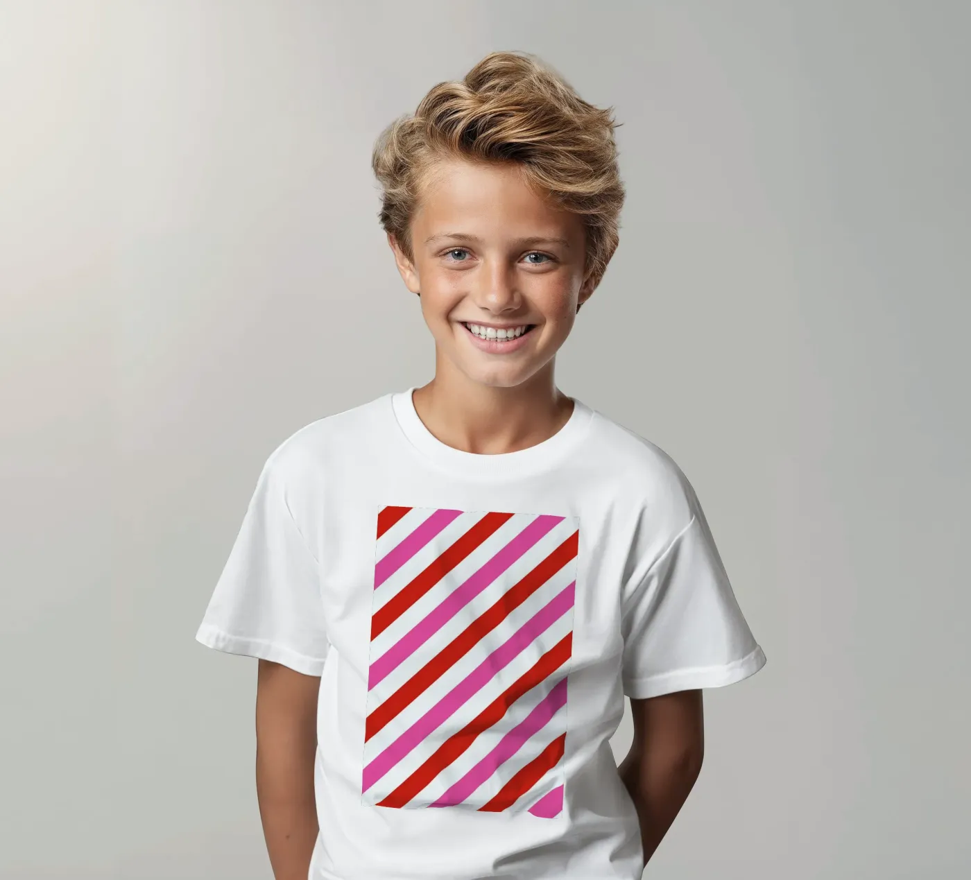 Candy Stripes t-shirt bambini da Bo Lundberg
