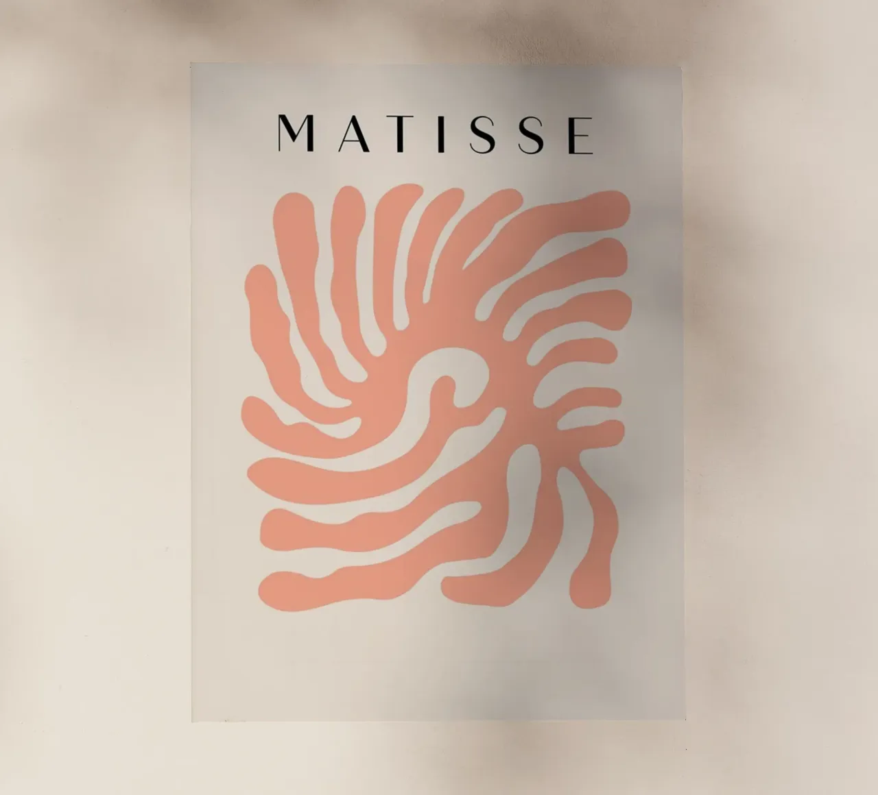 Matisse art pellicola backlit da Trending Art Company