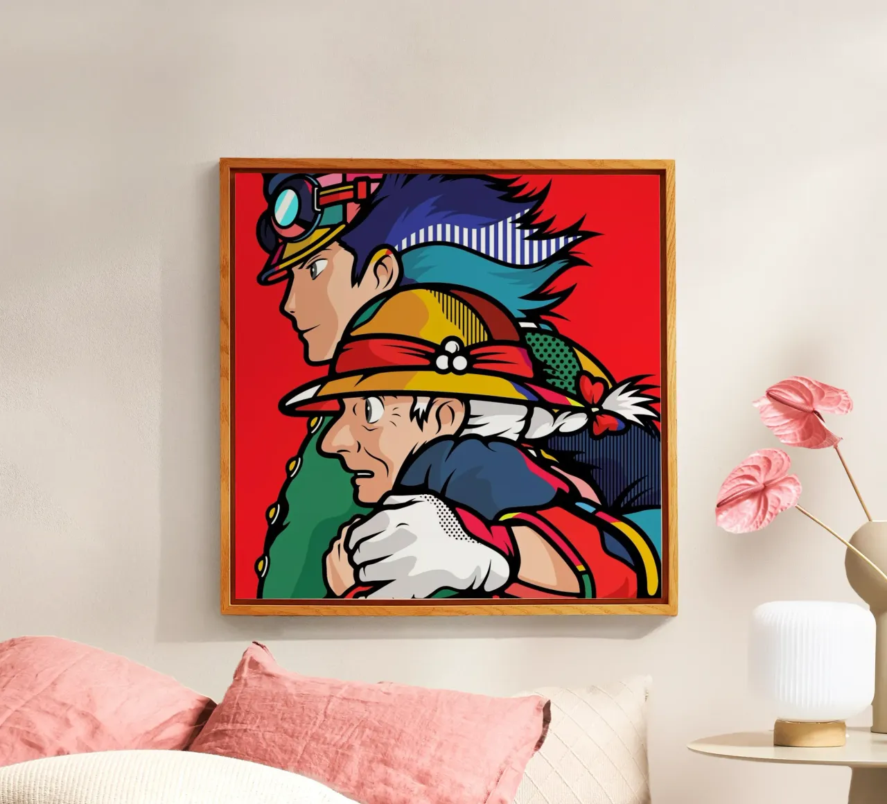 Howl's Moving Castle acrylic glass by Van Orton Design