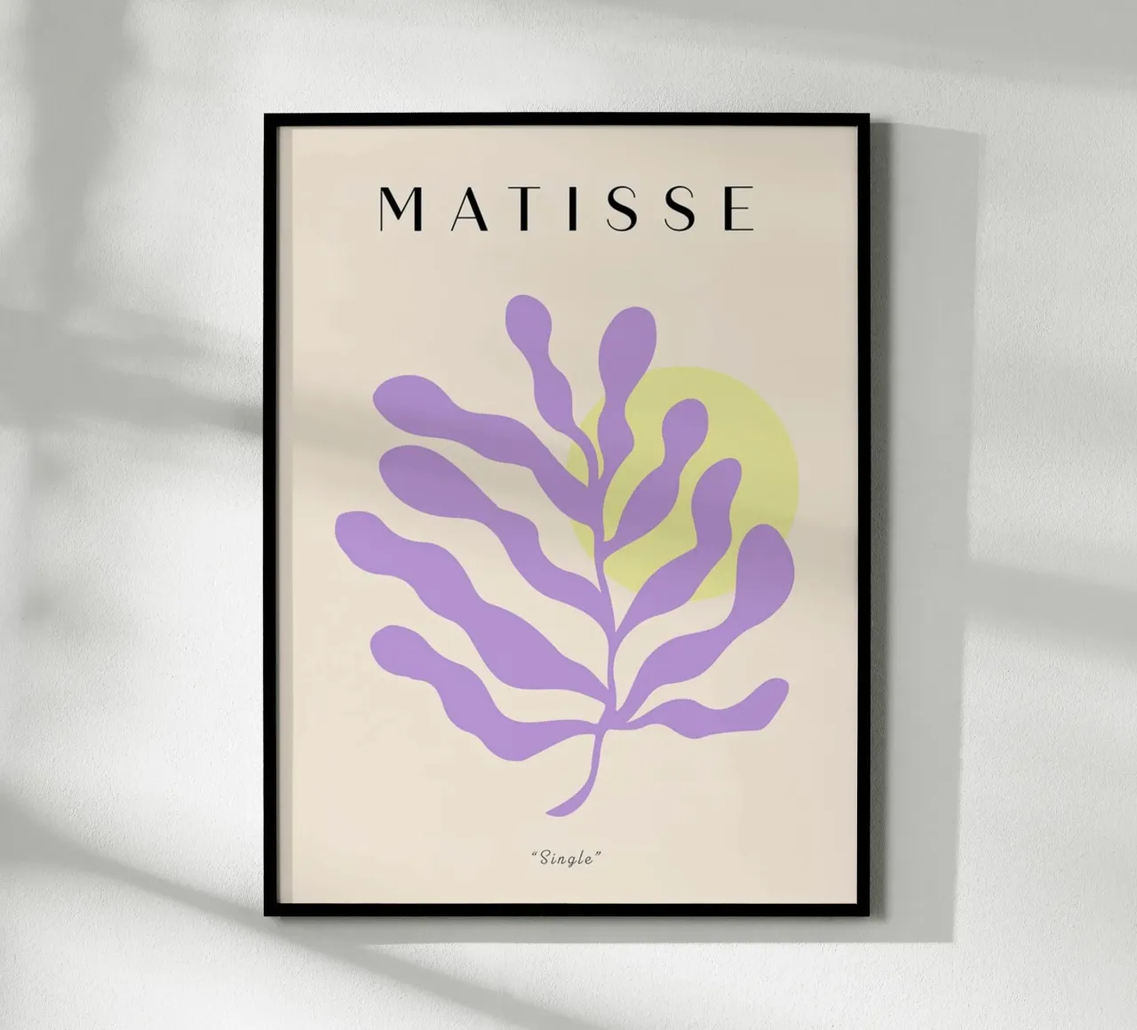Henri Matisse - Singl poster con telaio in plastica da Trending Art Company