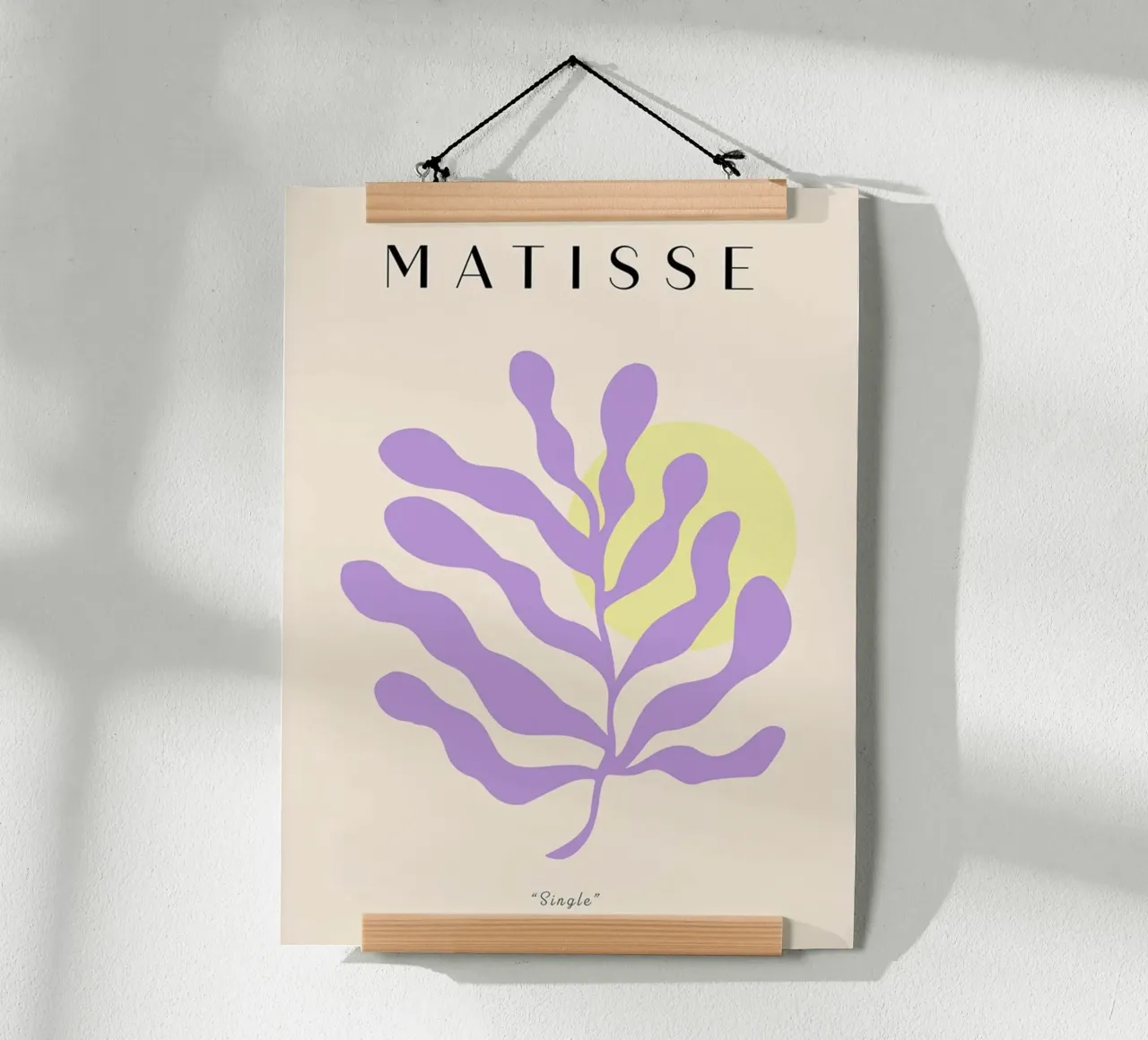 Henri Matisse - Singl poster con telaio in plastica da Trending Art Company