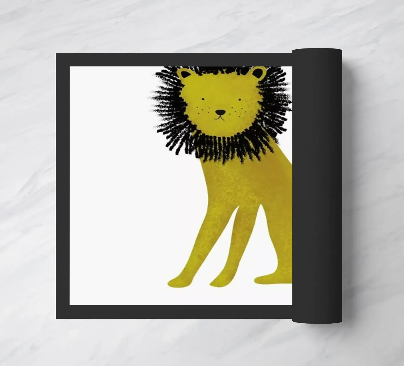 Lion zerbino da Little Flourishes