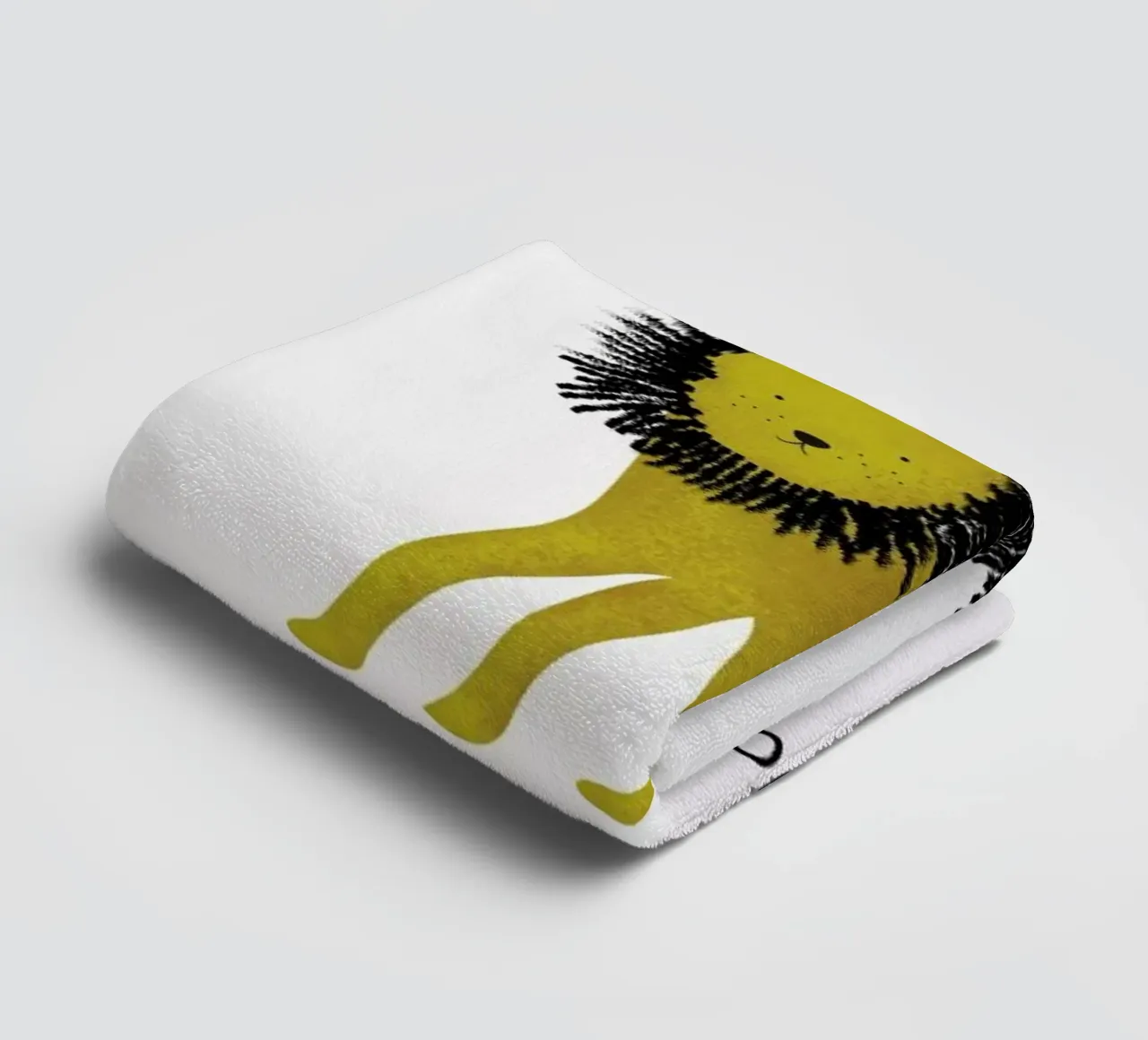 Lion asciugamano da bagno da Little Flourishes