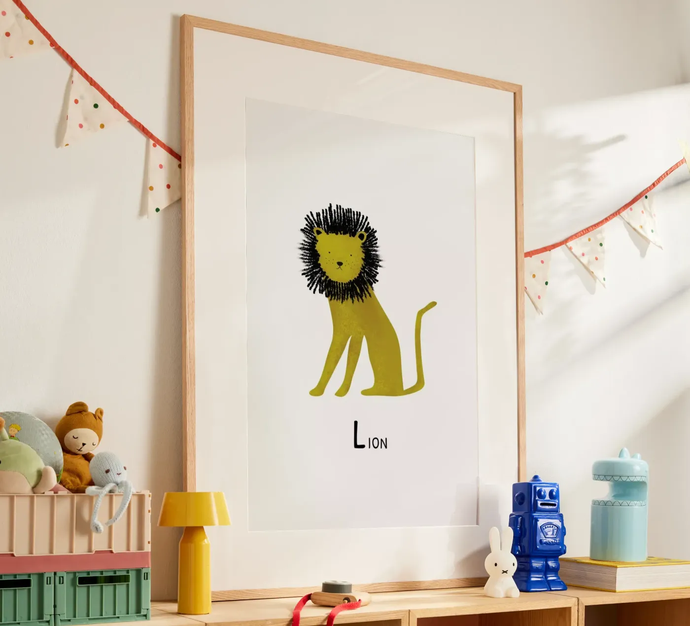 Lion poster da Little Flourishes