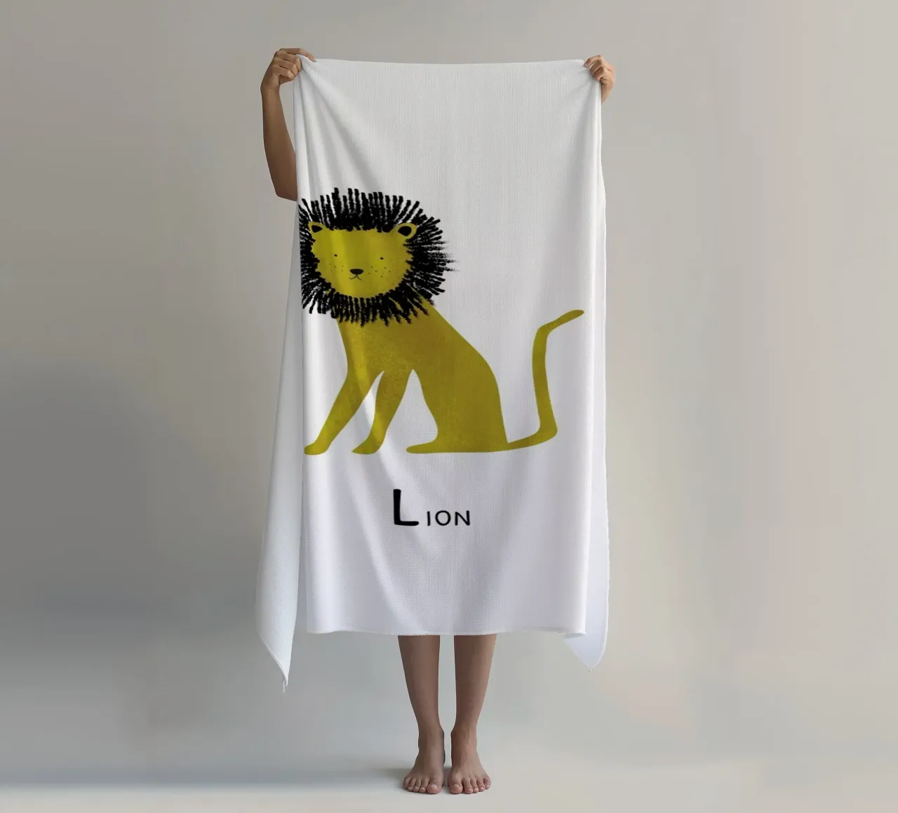 Lion telo mare da Little Flourishes