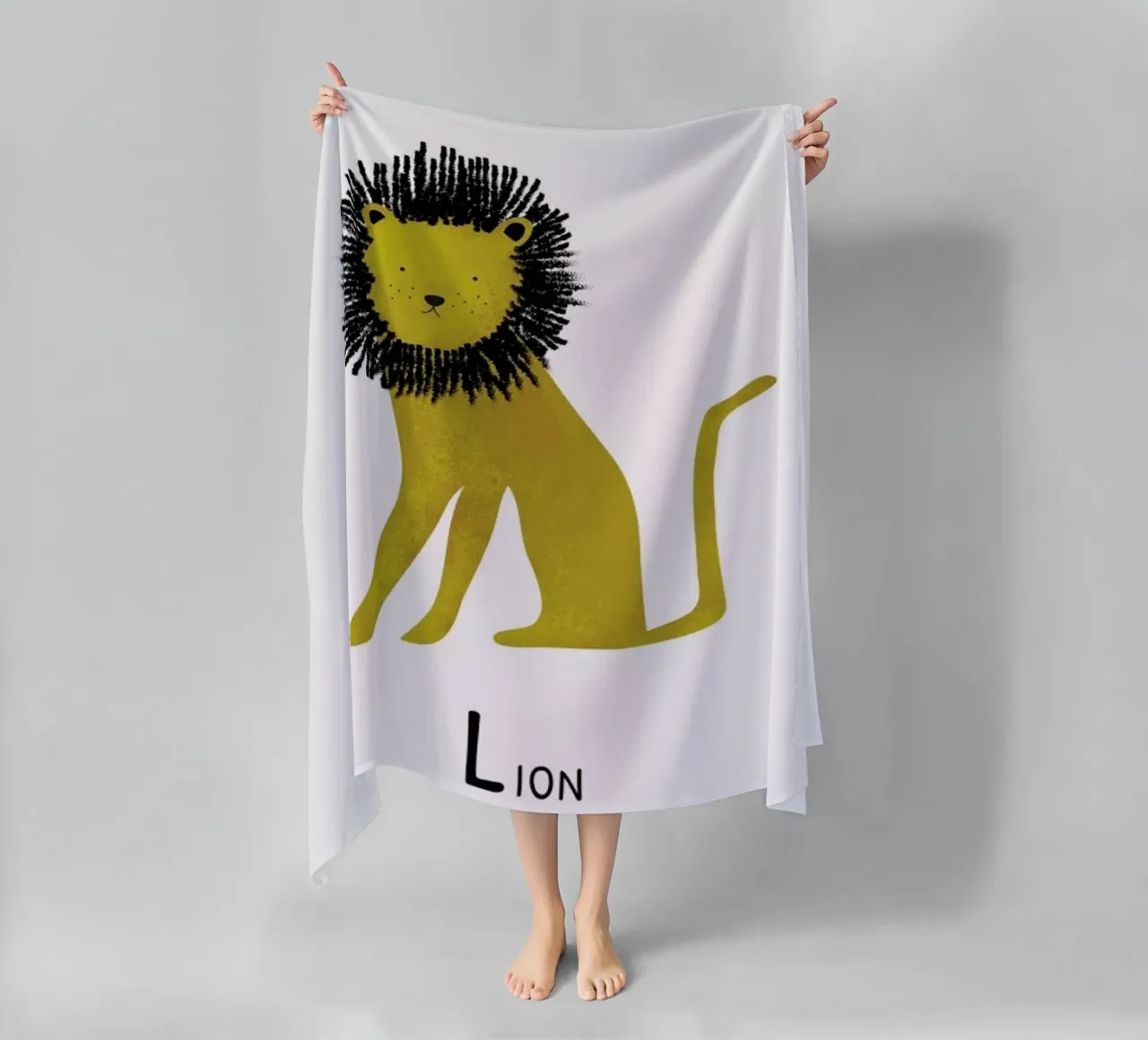 Lion telo mare da Little Flourishes