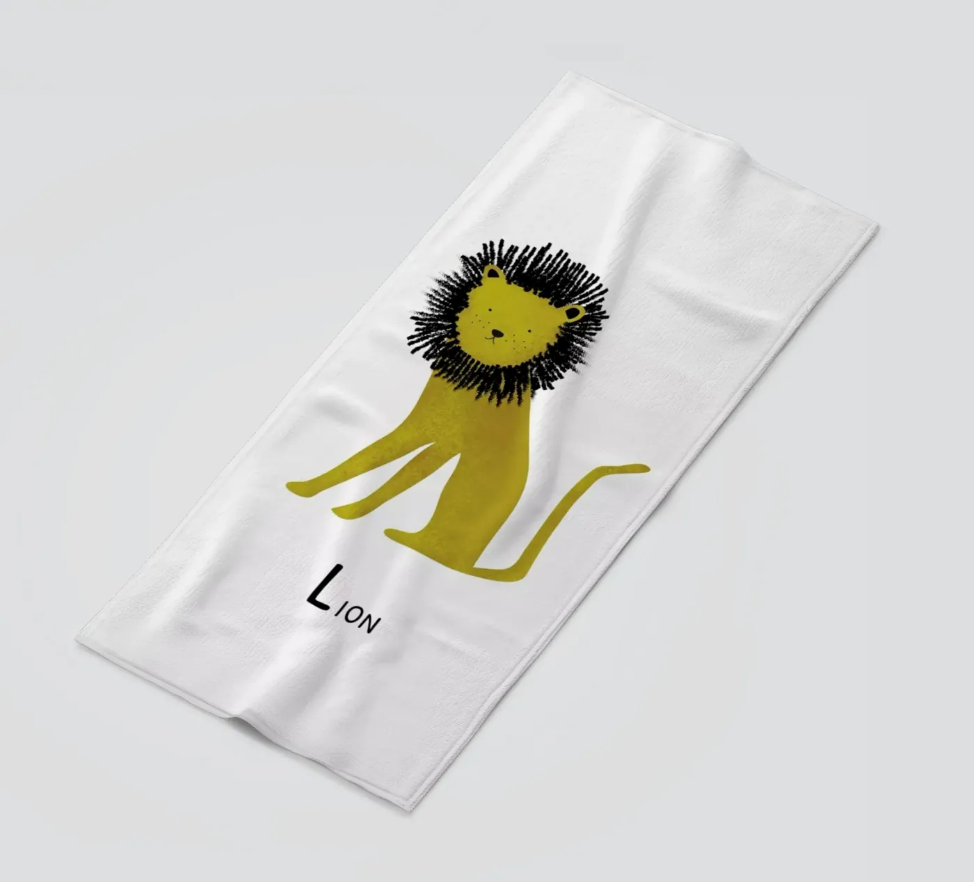 Lion telo mare da Little Flourishes