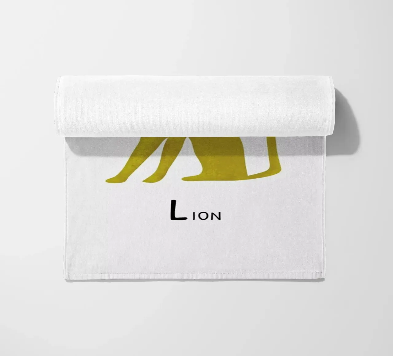 Lion telo mare da Little Flourishes
