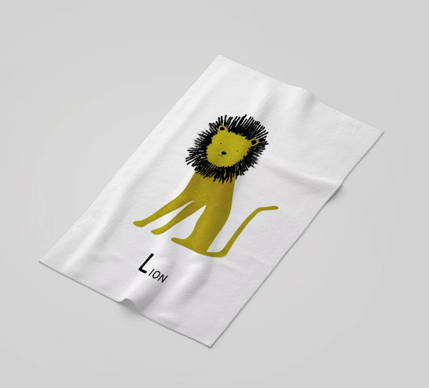Lion telo mare da Little Flourishes