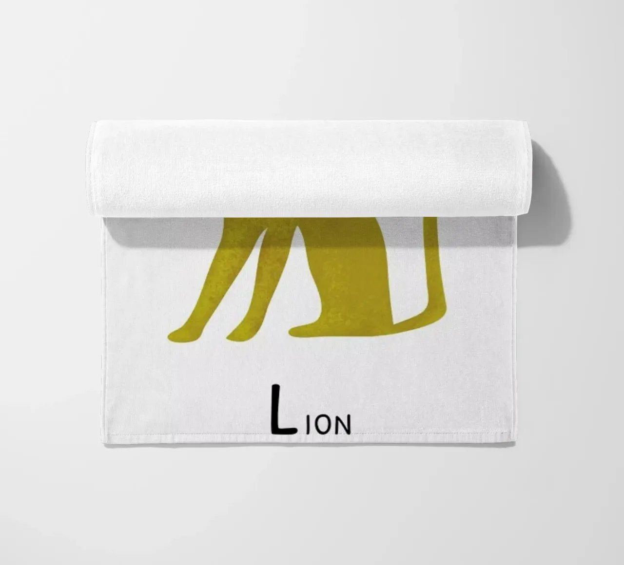 Lion telo mare da Little Flourishes