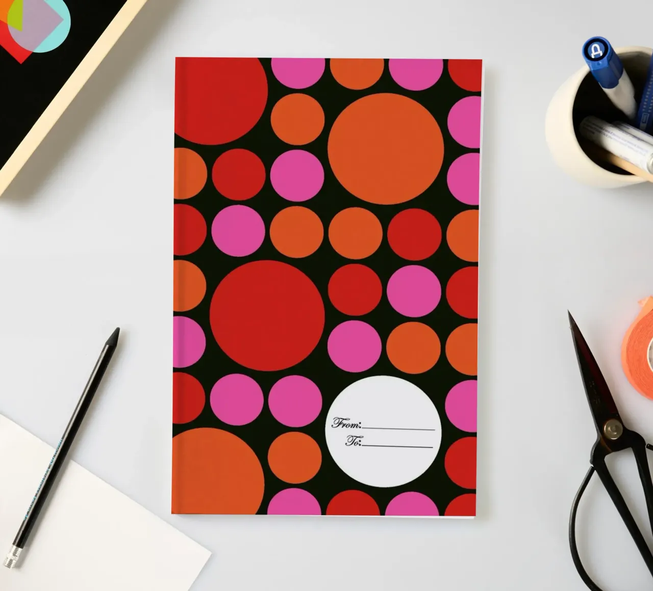 From Me To You / Green notebook by Bo Lundberg