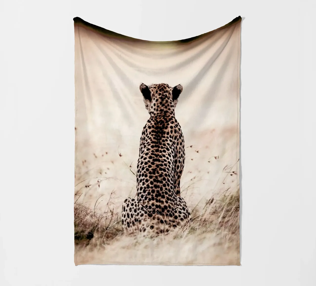 Still Leopard fleecedeken van Natural Kingdom